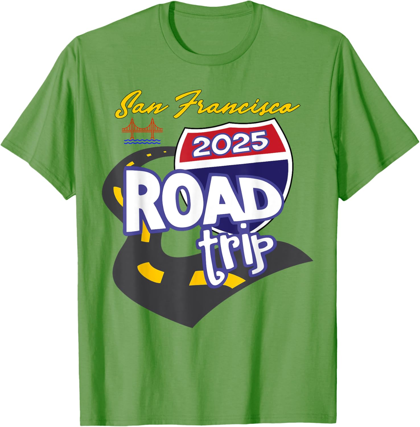 2025 San Francisco Road Trip T-Shirt for Travel Lovers and Adventurers - 4