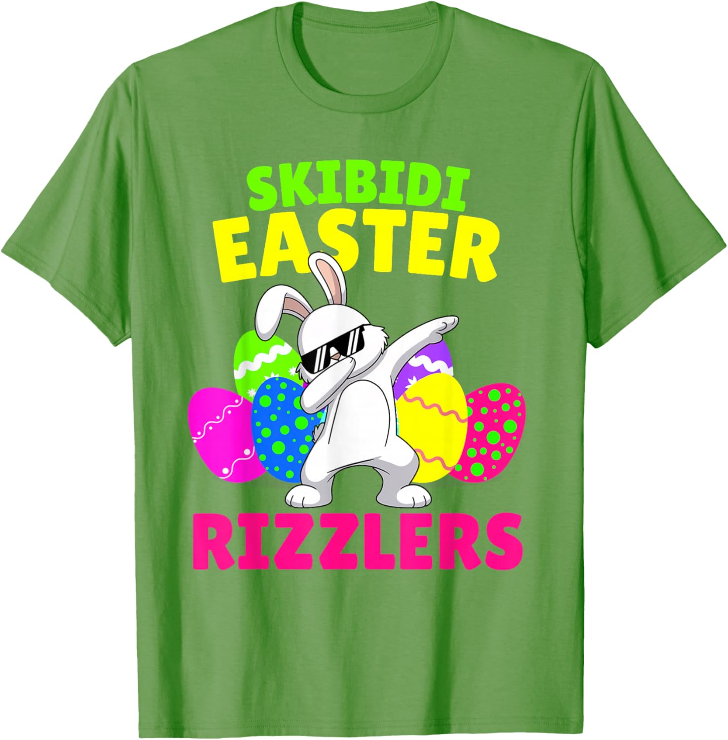 Skibidi Easter T-Shirt for Gen Alpha Tweens - Fun Rizzler Design - 16