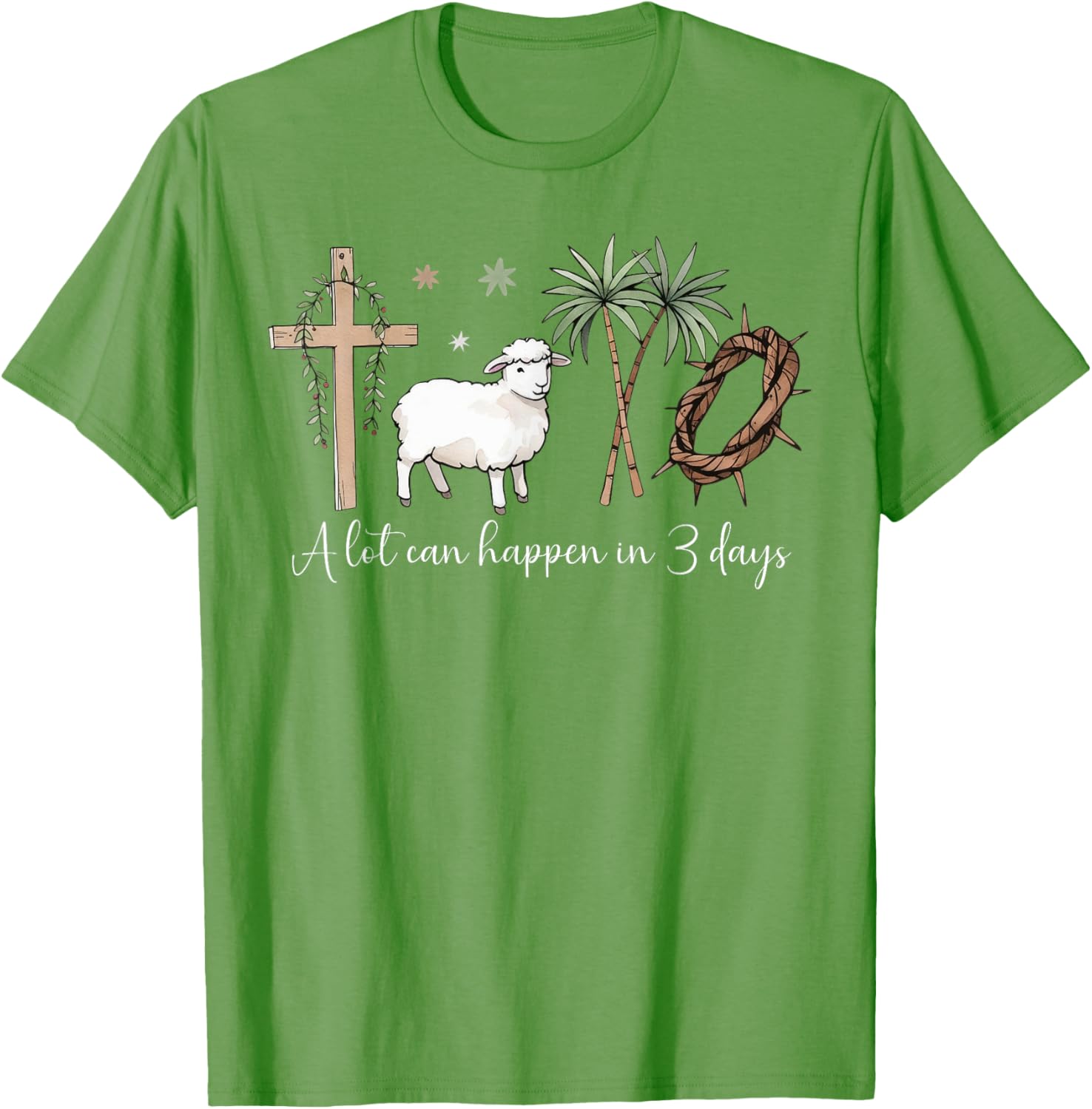 A Lot Can Happen in 3 Days Christian Easter Faith T-Shirt for Jesus Fans - 11