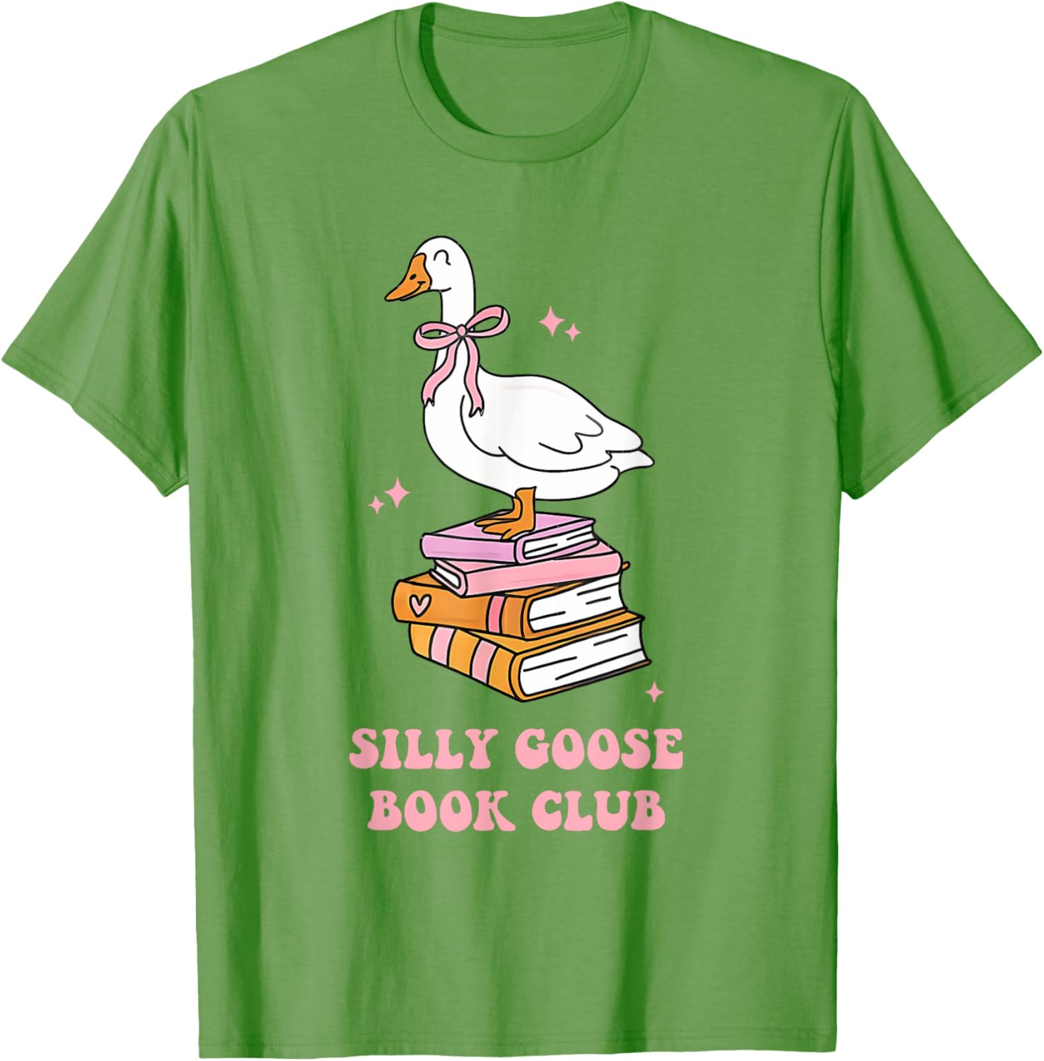 Silly Goose Book Club Funny T-Shirt for Book Lovers and Readers - 20