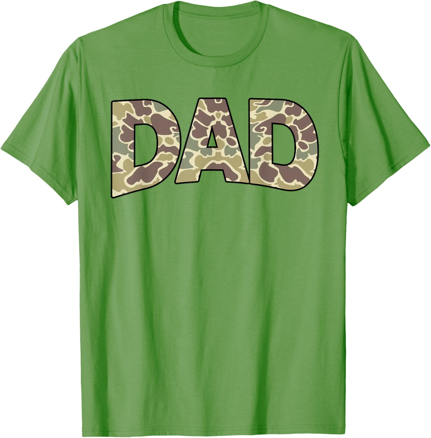 Retro Camo Dad T-Shirt for Father's Day - Cool Old School Style - 7