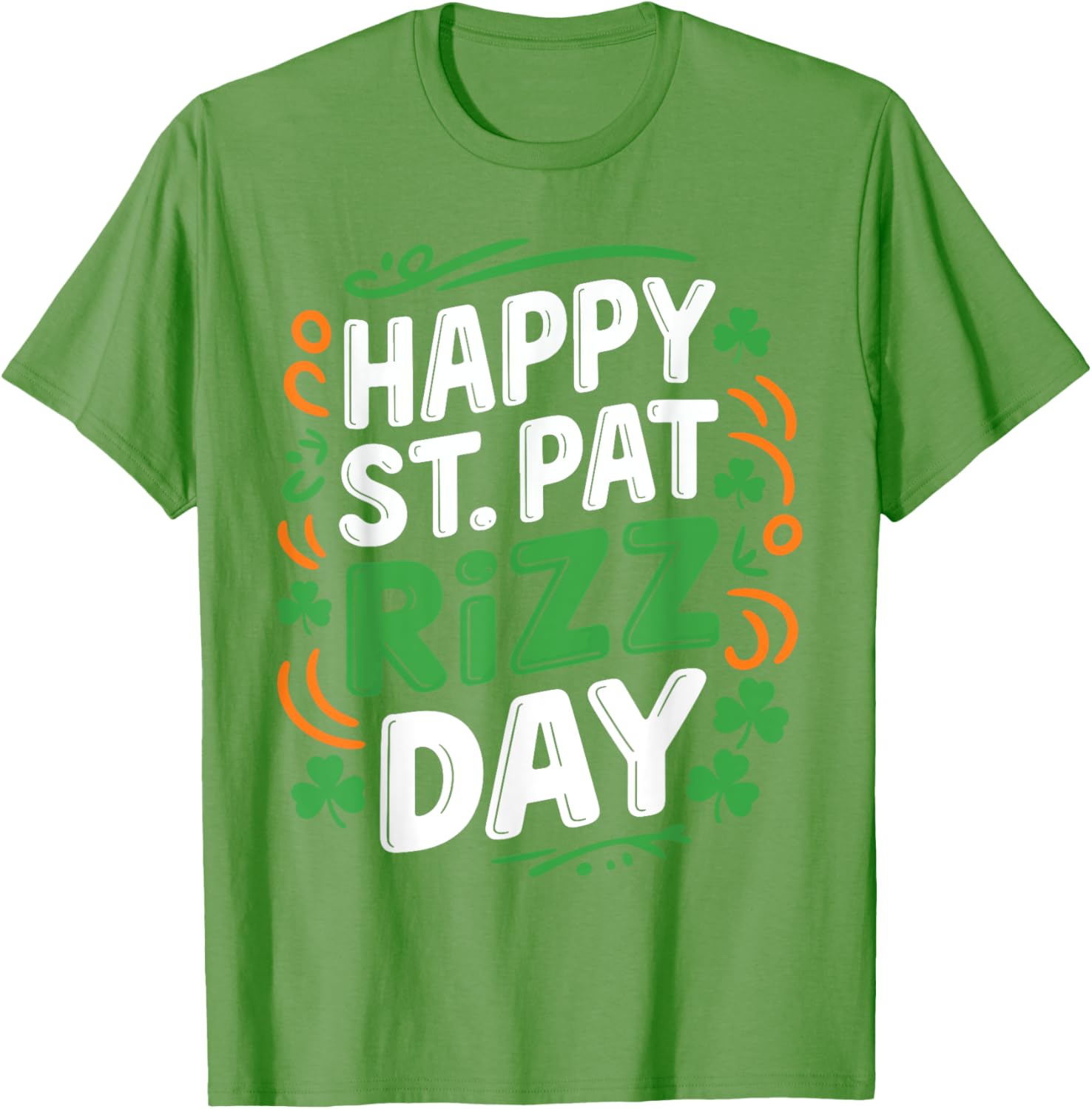 Happy St Pat Rizz Day St Patrick's Day Irish T-Shirt for Celebration - 1
