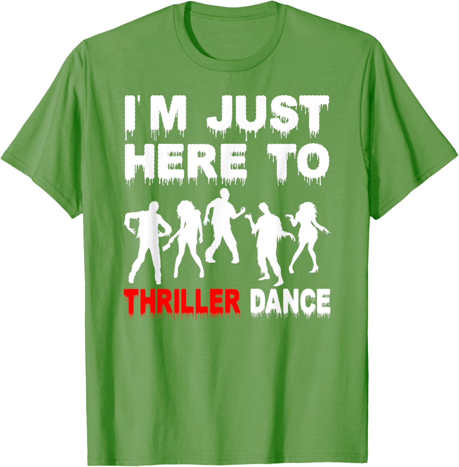 Funny Zombie Thriller Dance T-Shirt for Halloween Fun and Festivities - 12