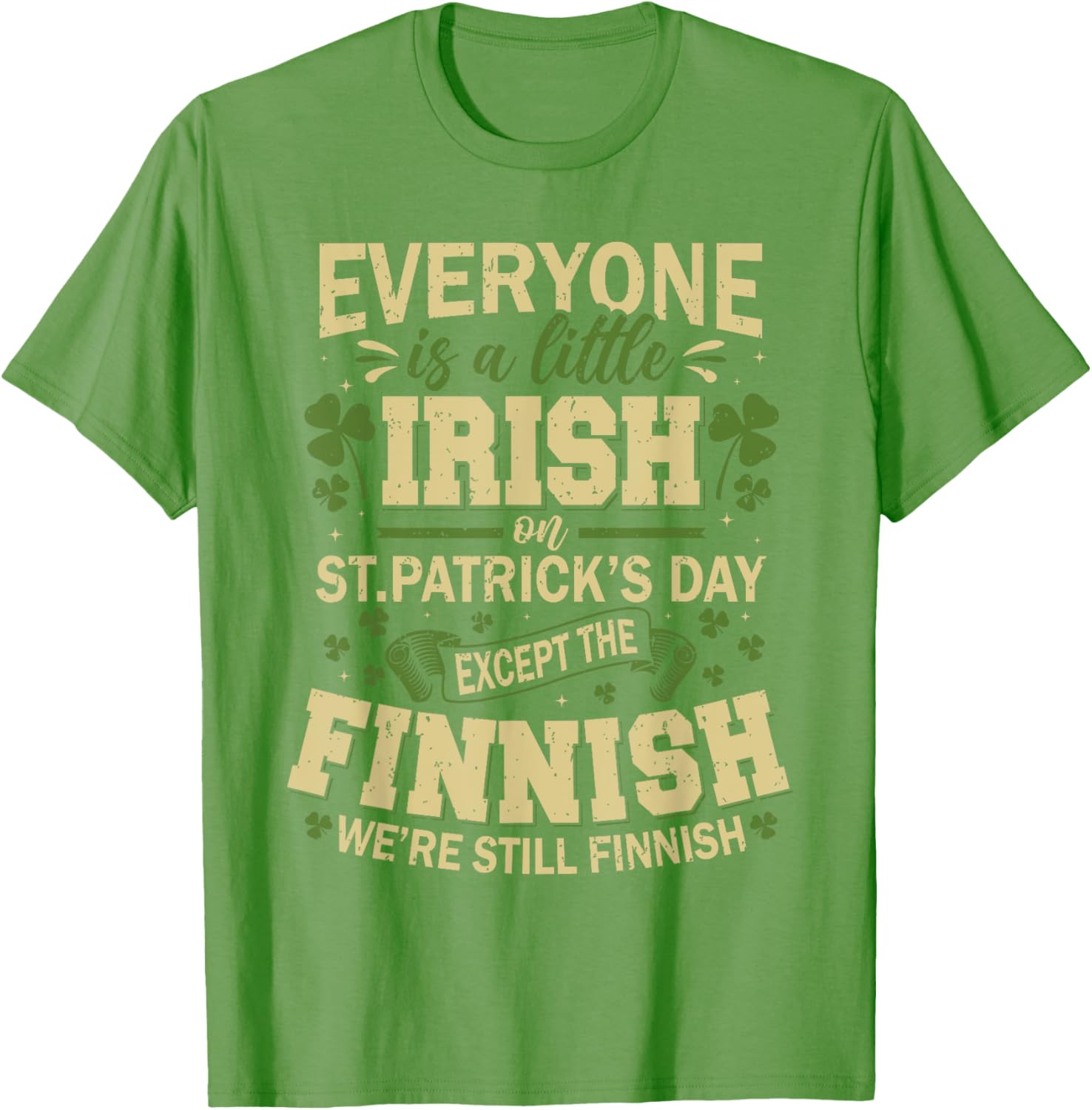 Little Irish Everyone T-Shirt for St. Patrick's Day Fun - 8