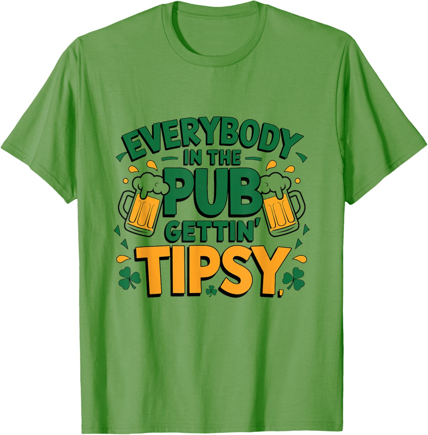 Tipsy Irish St Patrick's Day T-Shirt for Fun Pub Celebrations - 6