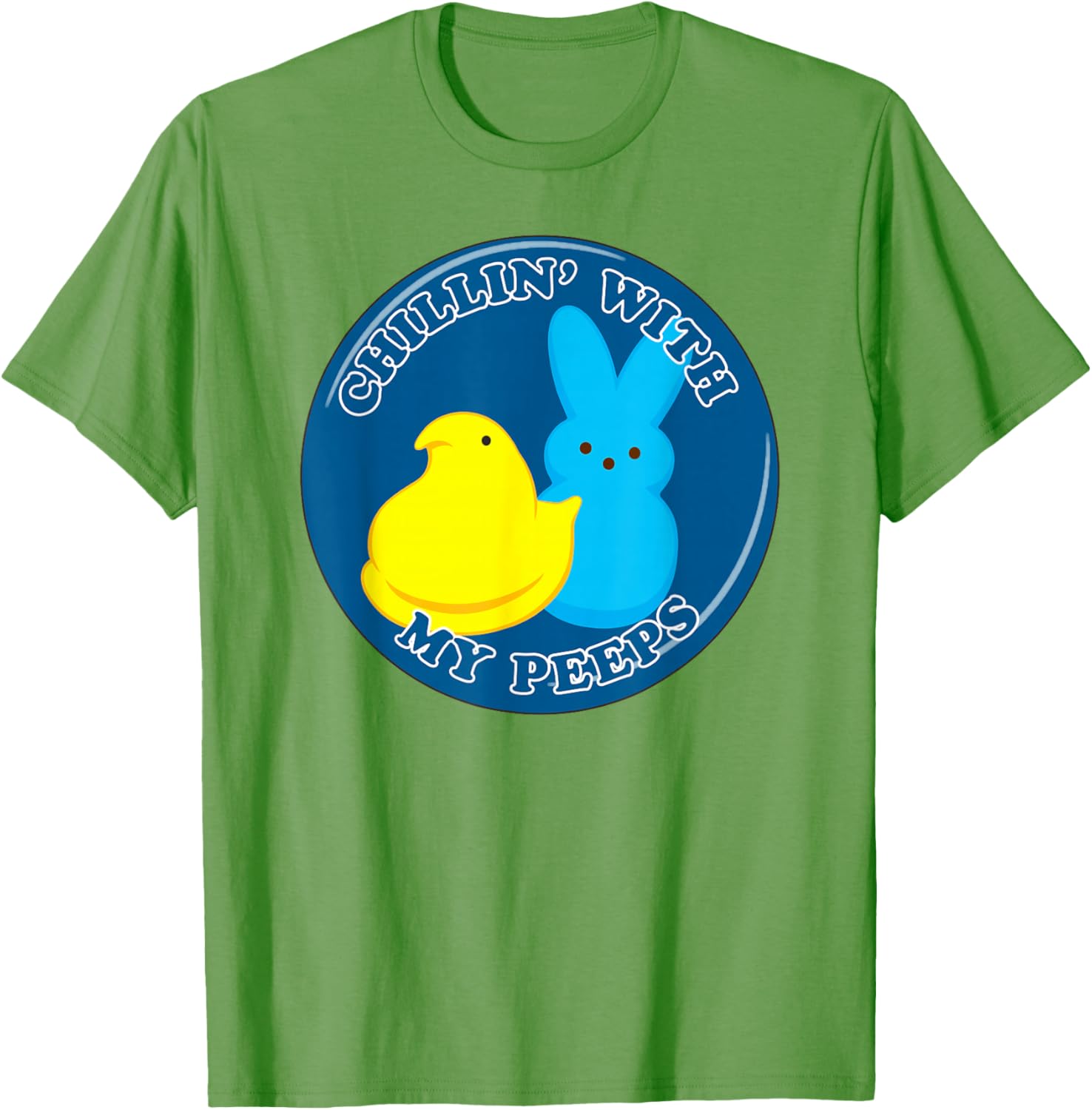 Peeps Easter Chillin' With My Peeps Classic Duo T-Shirt for Fun Celebrations - 6