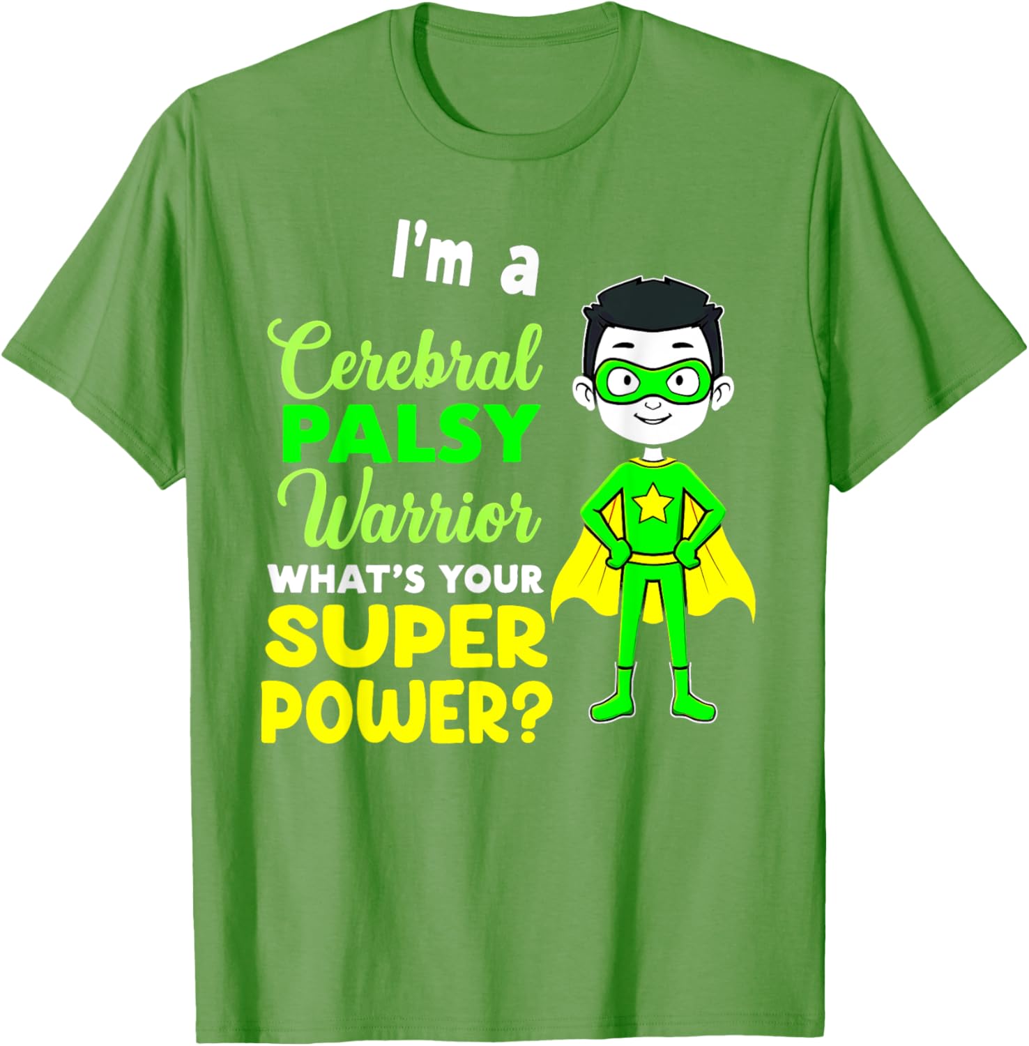 Kids Cerebral Palsy Warrior T-Shirt for Awareness and Support - 2