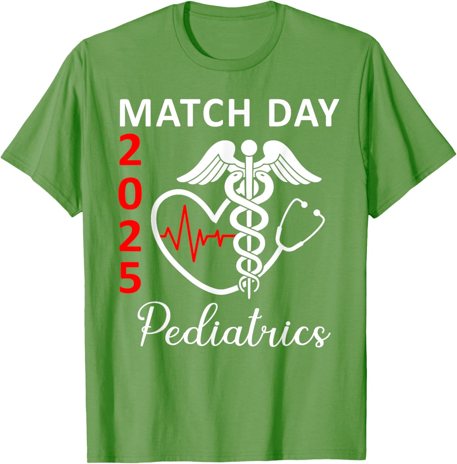 Match Day 2025 Pediatrics Residency Future Doctor MD T-Shirt for Kids - 11