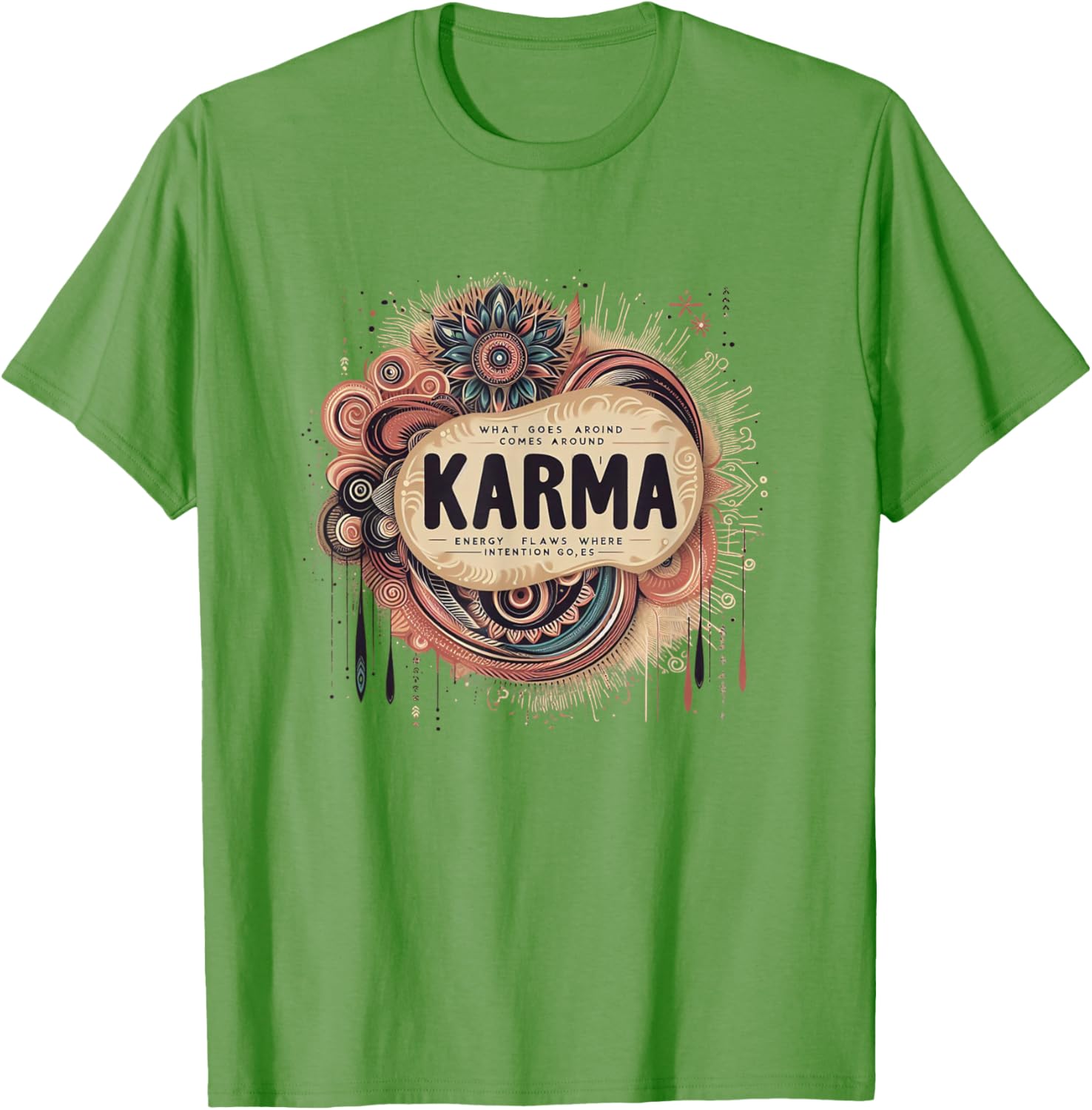 Inspirational Karma Quote Tee - Spread Positive Energy with Style - 21