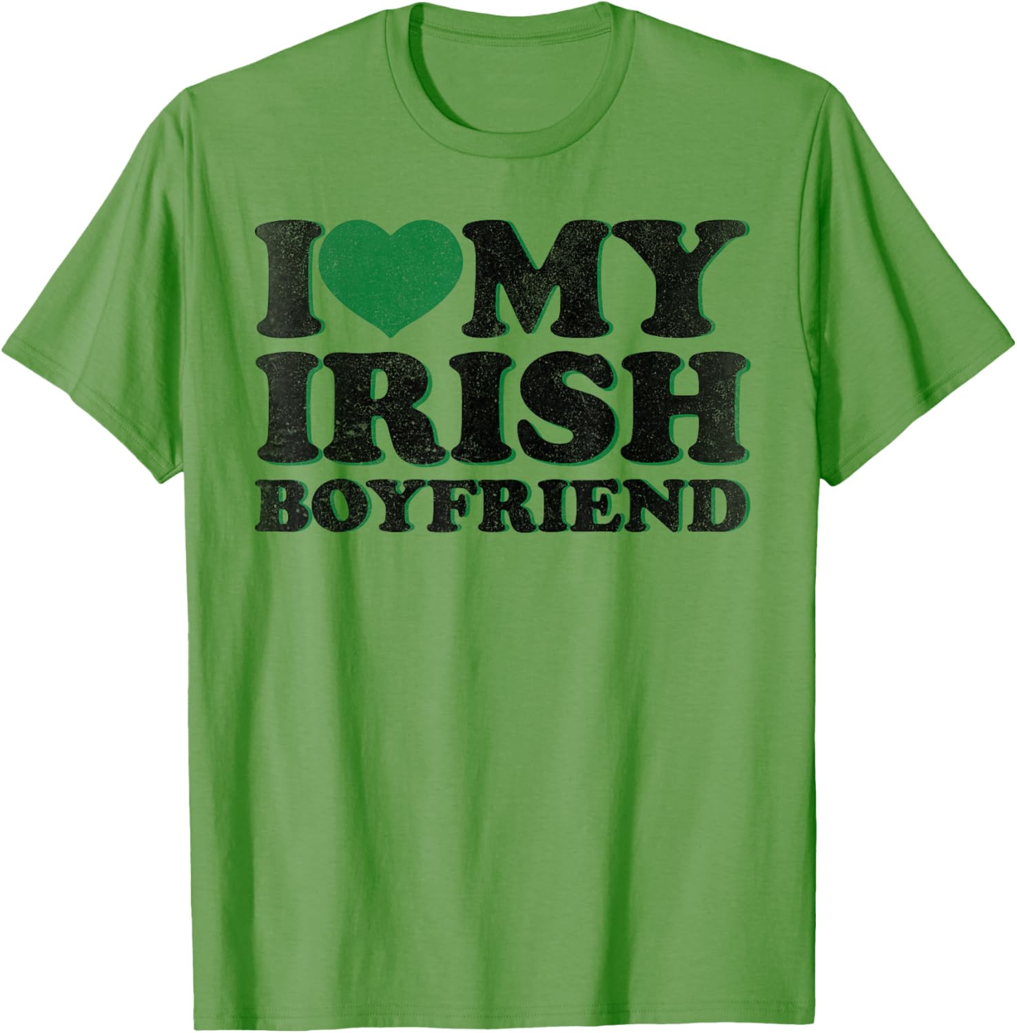 I Love Irish Boys St Patrick's Day T-Shirt for Your Irish Boyfriend - 3