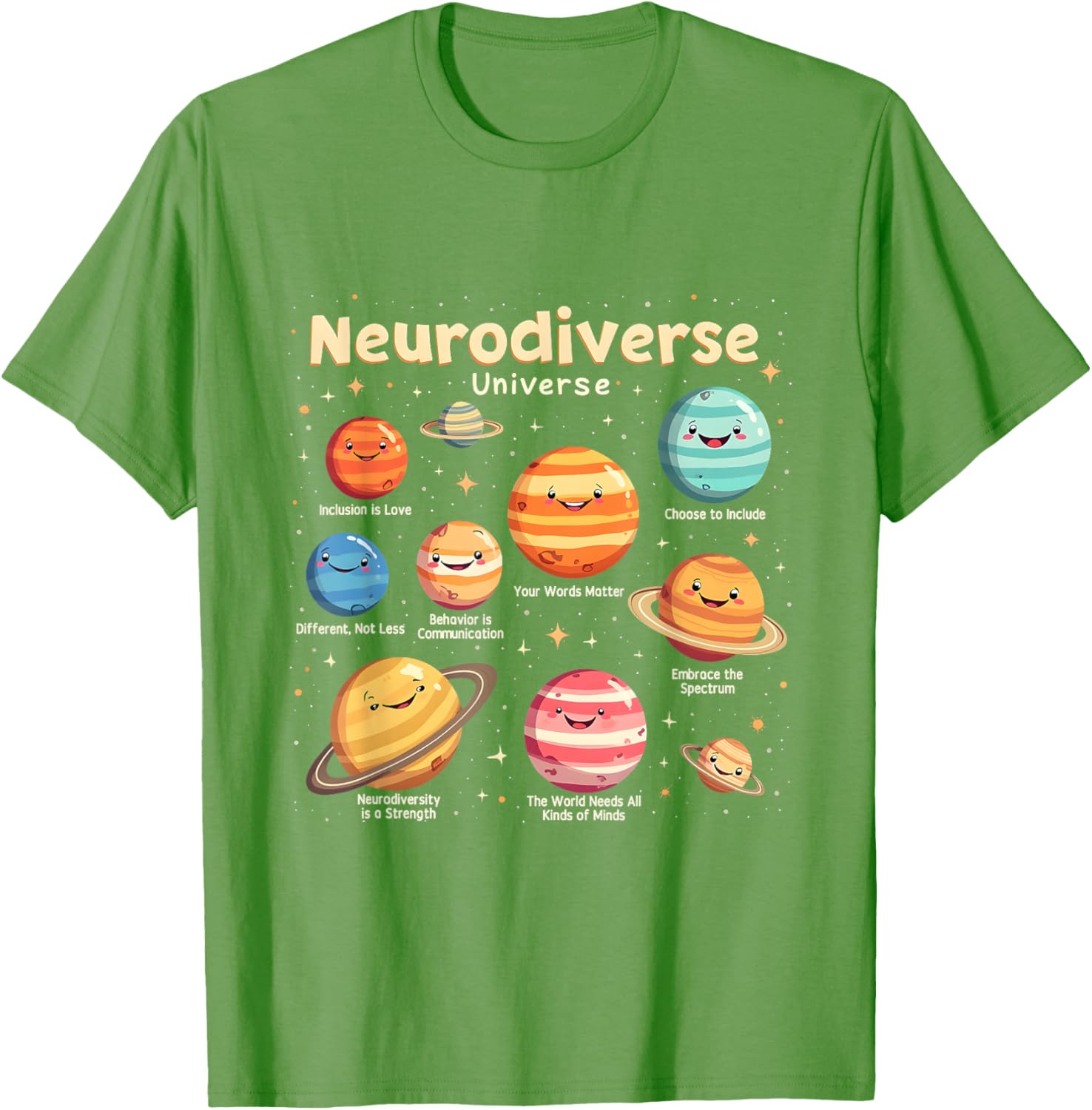 Neurodiverse Universe Autism Awareness T-Shirt - Celebrate Diversity in Style - 13