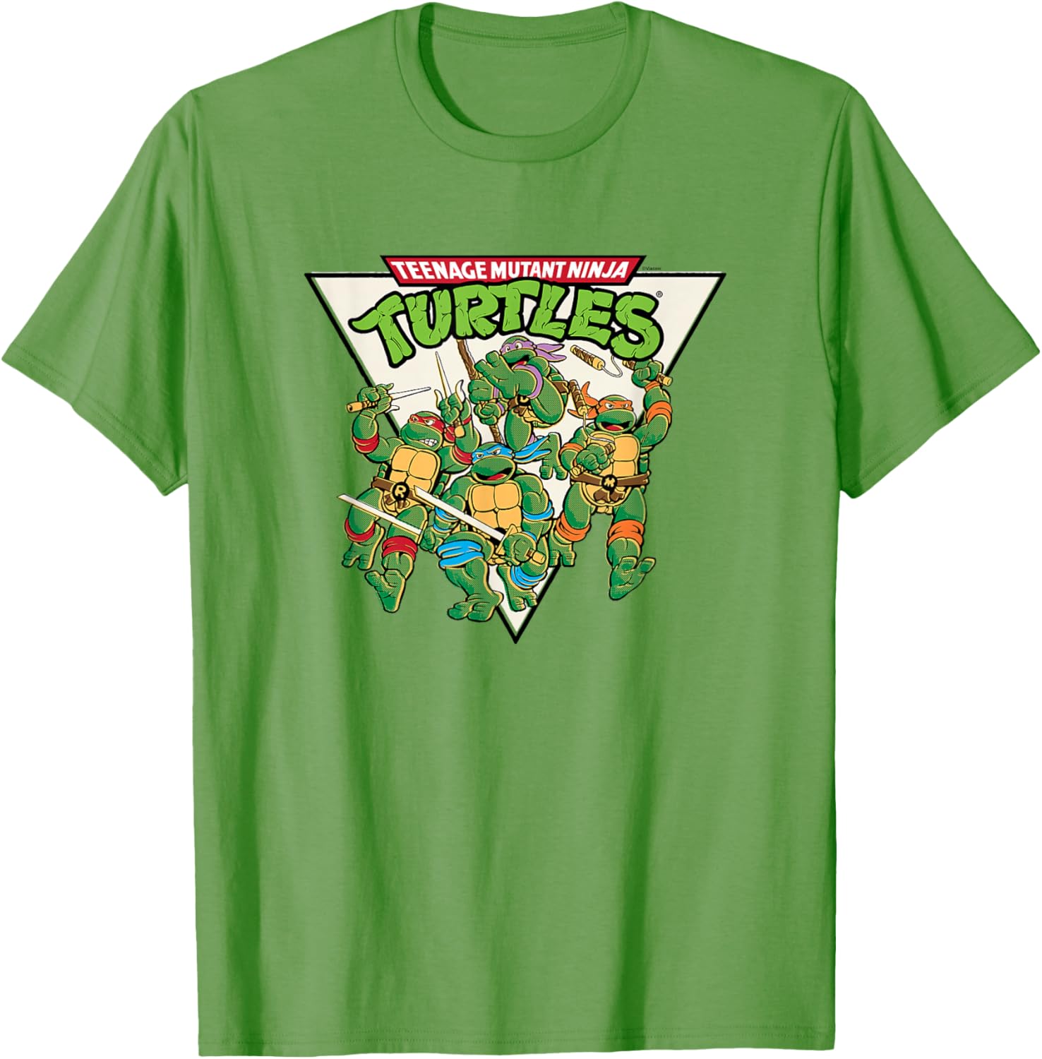 Teenage Mutant Ninja Turtles Triangle T-Shirt for Fun and Style - 1