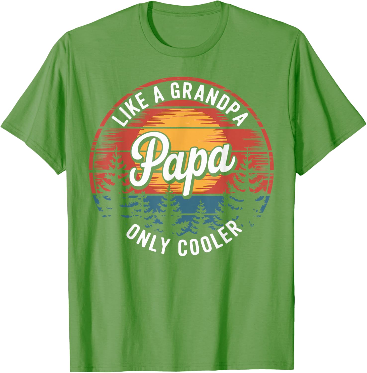 Cool Funny Dad T-Shirt Papa Like A Grandpa Definition Gift for Fathers - 23