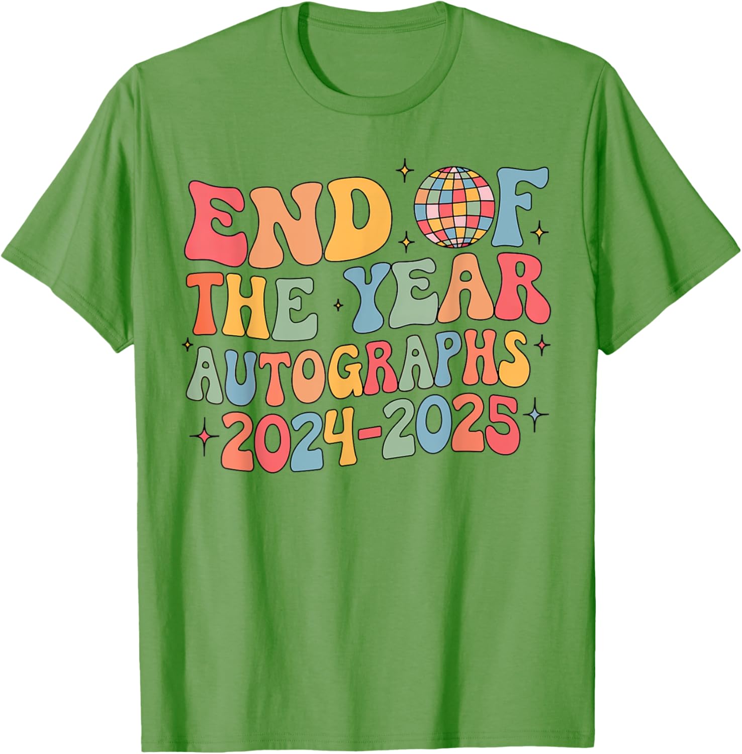 End of Year Autographs T-Shirt for Last Day of School 2024/2025 - 13
