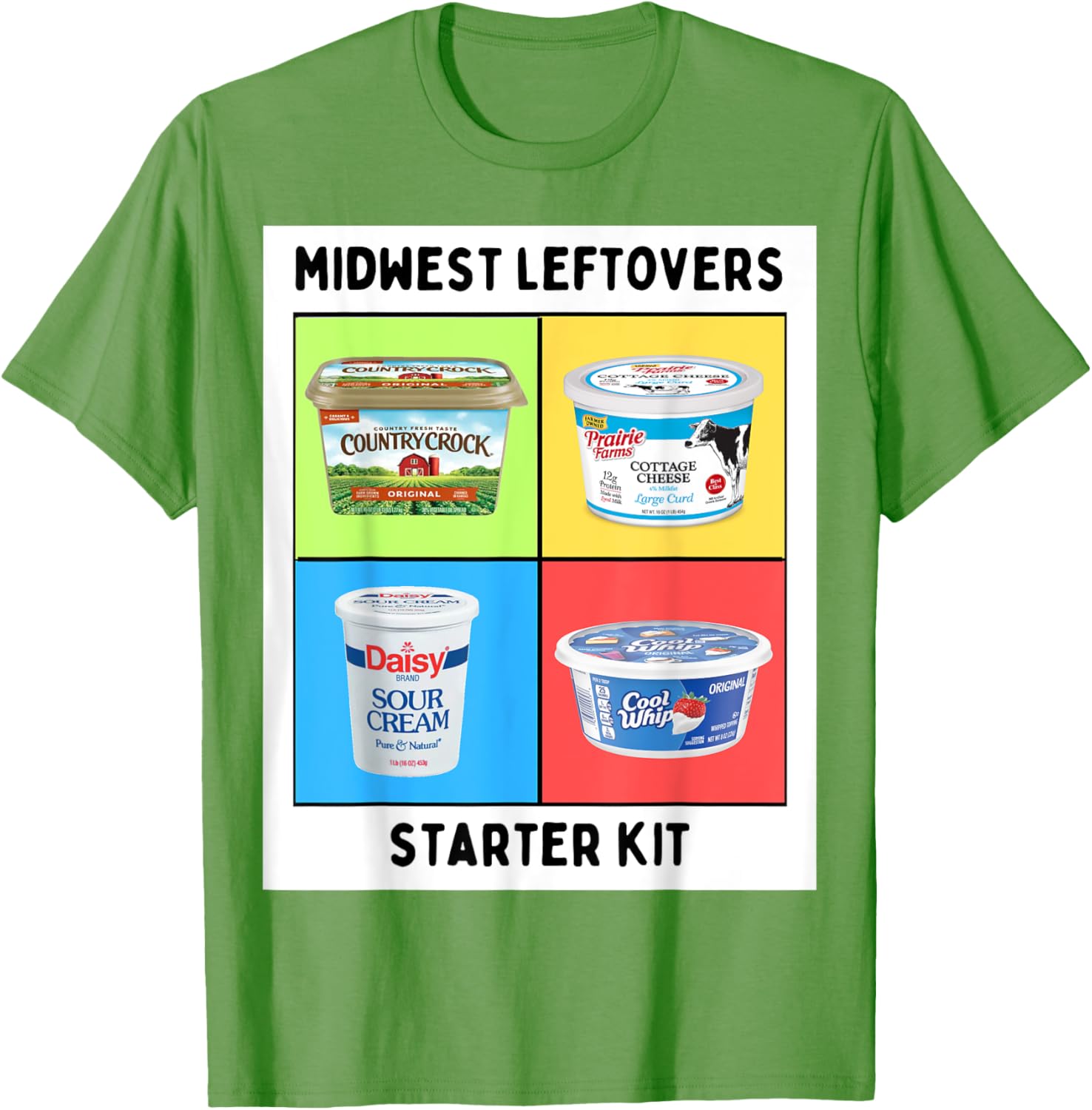Midwest Leftovers Starter Kit T-Shirt for Fun & Casual Style - 22