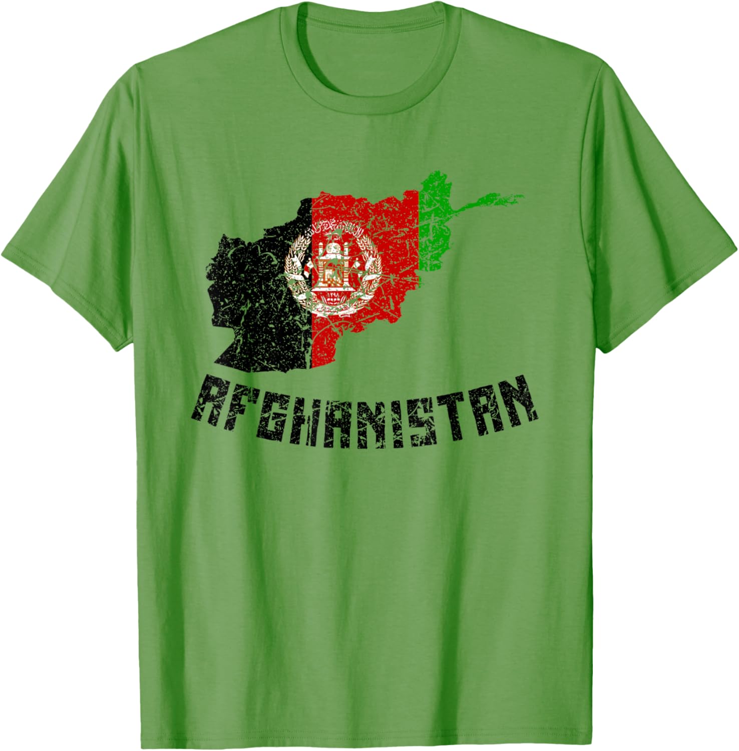 Distressed Afghan Flag T-Shirt for Men, Women, and Kids – Stylish Apparel - 6