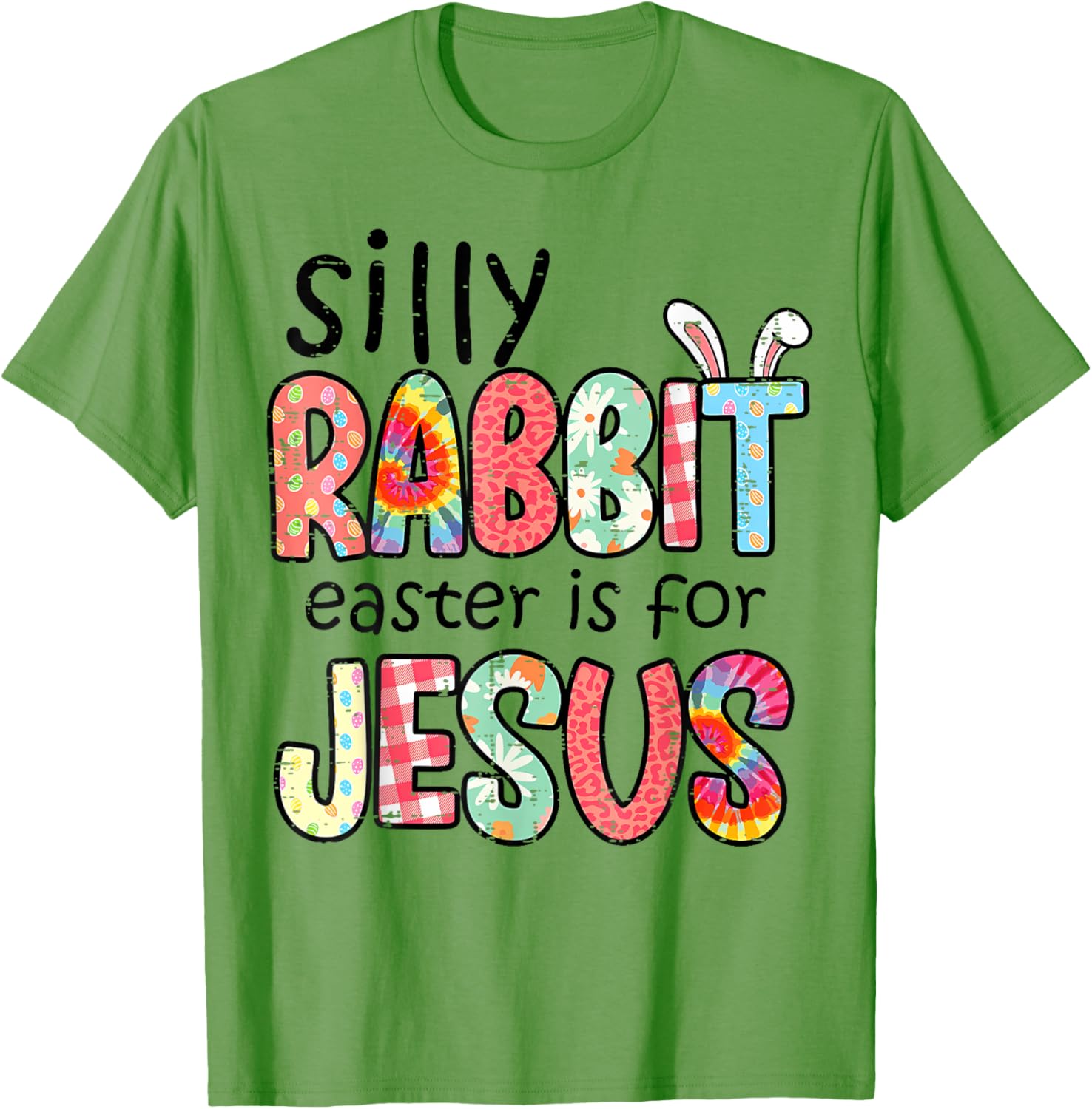 Silly Rabbit Easter T-Shirt for Jesus – Fun Religious Tee for Kids & Adults - 10