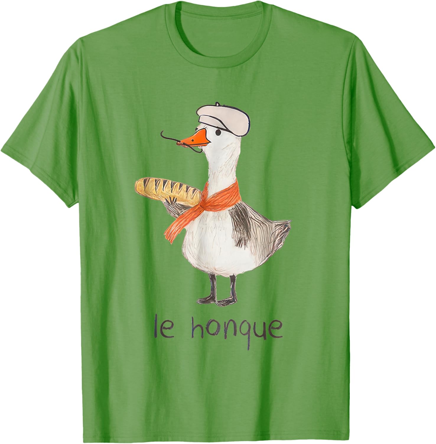 Funny French Goose Shirt Le Honque Casual Tee for Stylish Comfort - 21