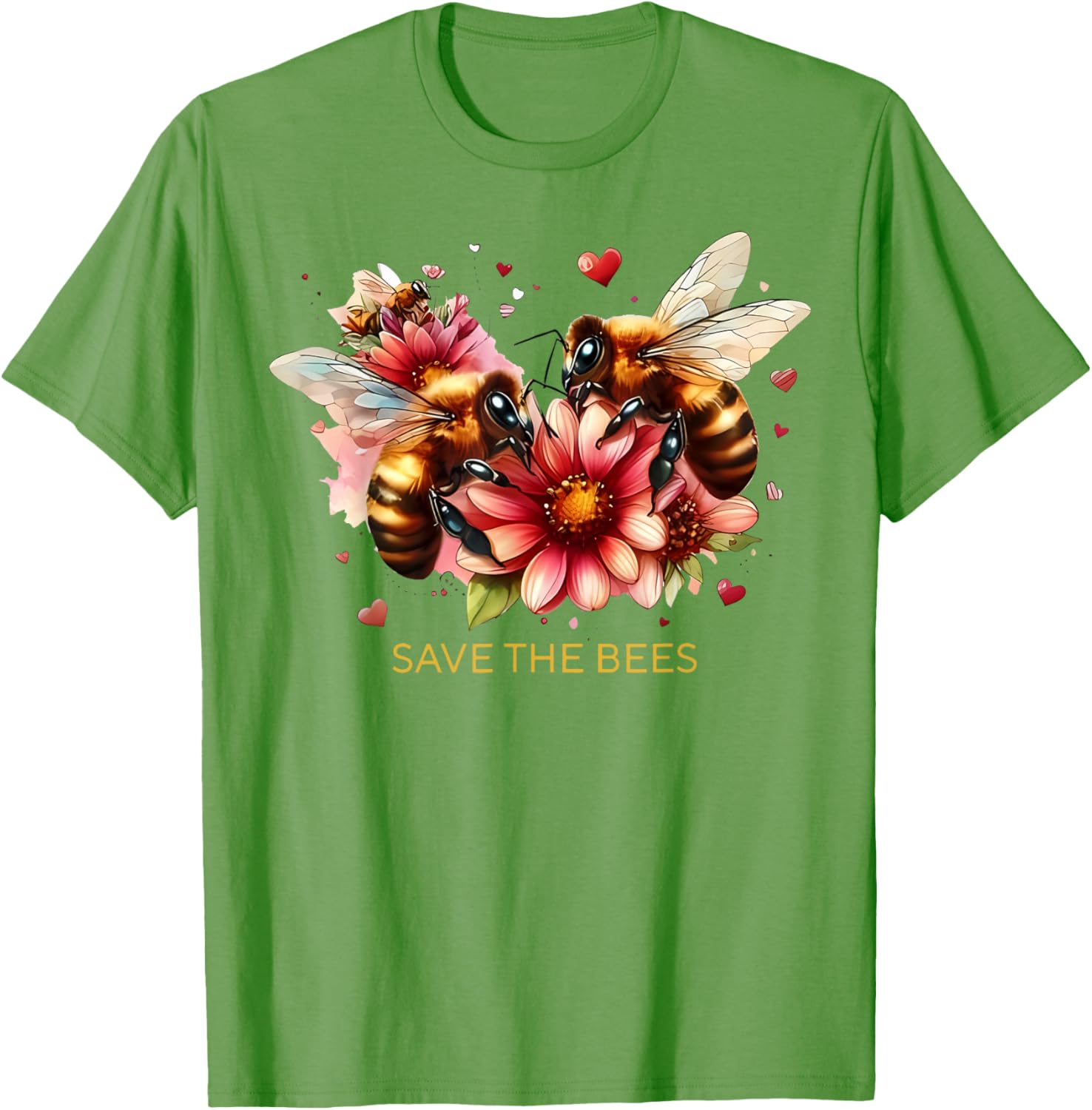 Save Our Bees Pollinator Gardening T-Shirt for Environmental Advocates - 5
