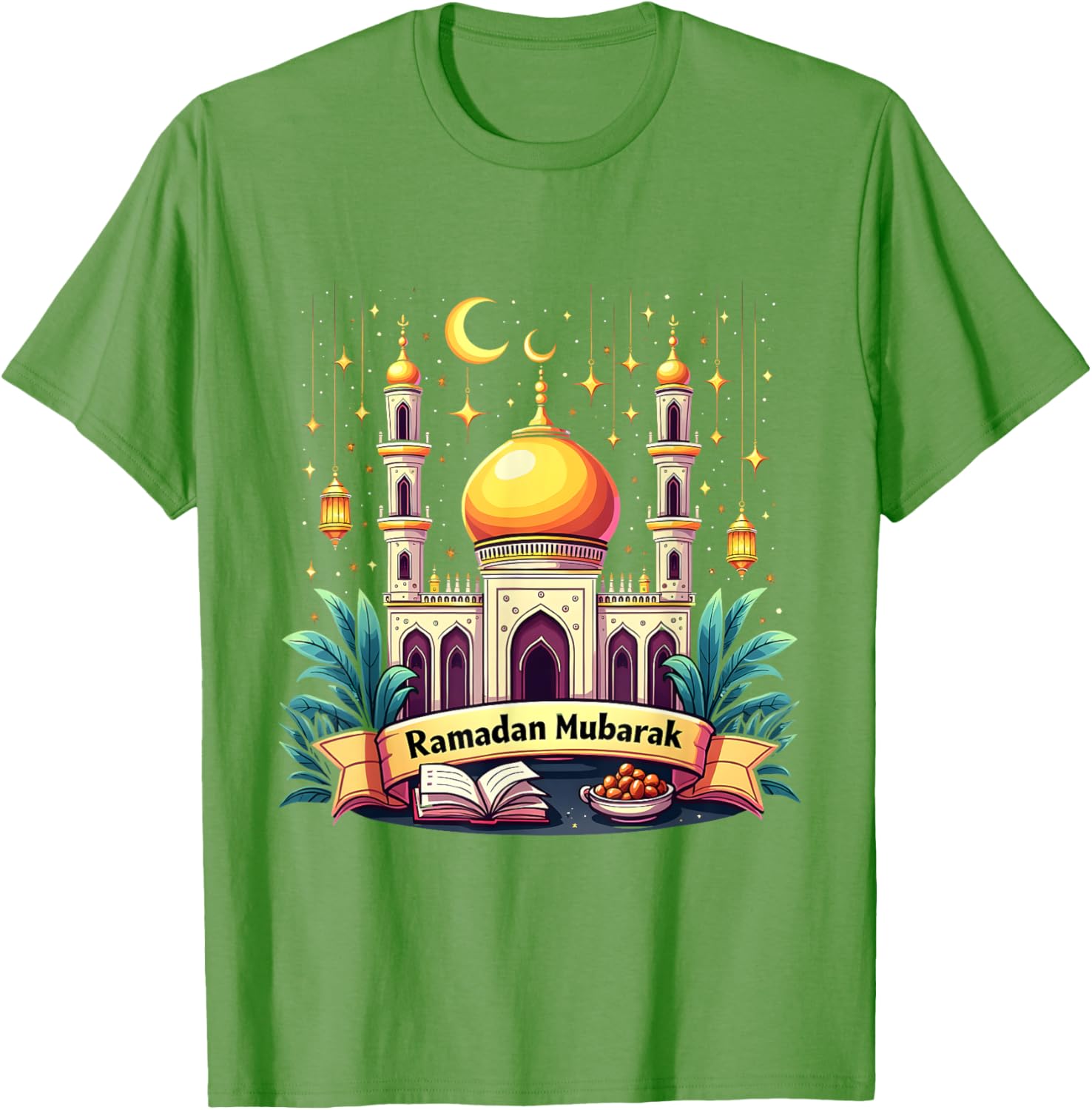 Happy Ramadan Mubarak T-Shirt 2025 Celebrating the Joy of Ramadan - 8