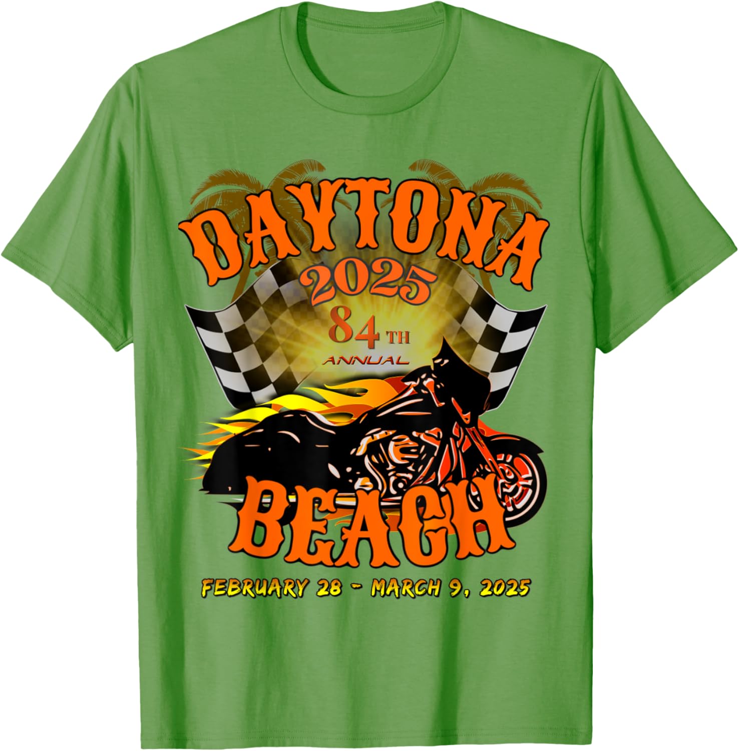 Bike Week 2025 Vintage Rally T-Shirt 84th Annual Event Apparel - 5