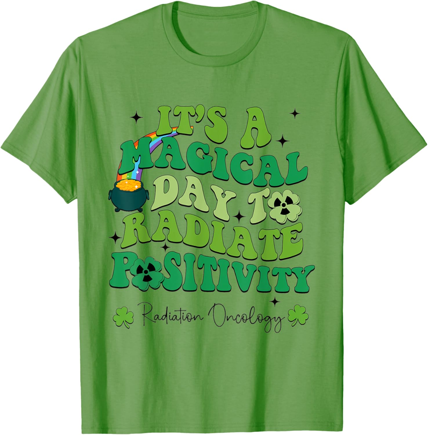 Radiate Positivity with Our Magical St Patricks Radiation Oncology T-Shirt - 9
