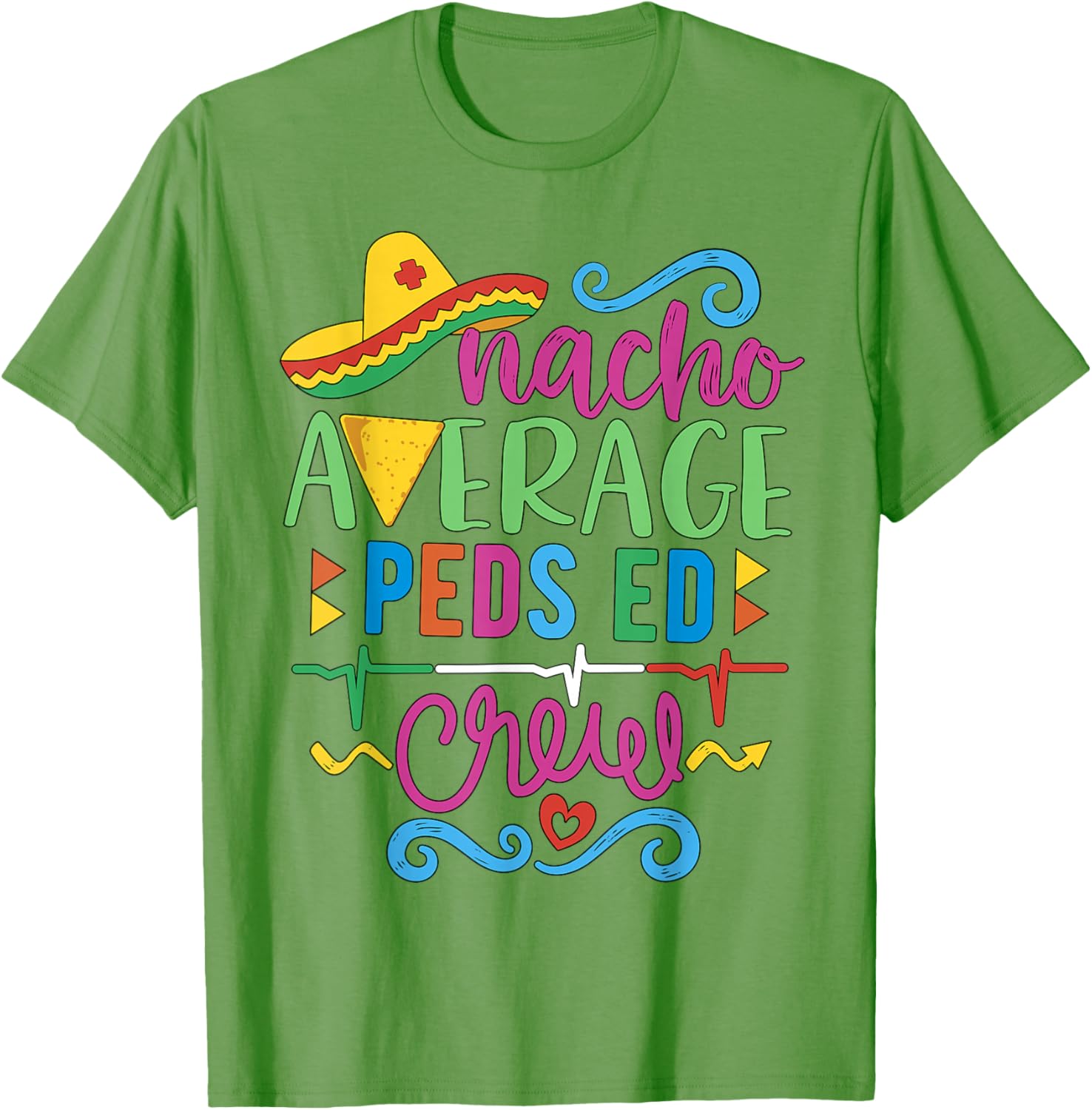 Emergency Nurse Techs Peds ED Crew T-Shirt for Pediatric Healthcare Heroes - 1