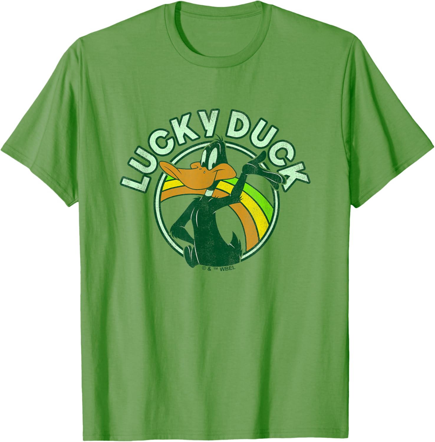 Retro Daffy Duck St. Patrick's Day T-Shirt for Fun Celebrations - 2