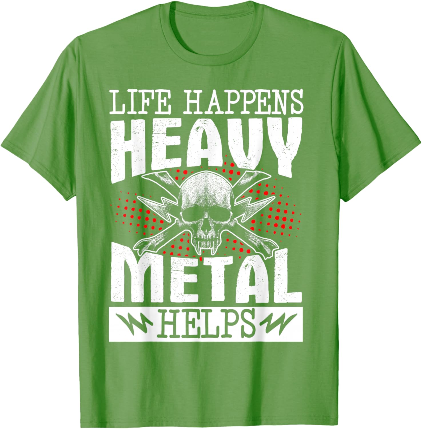Heavy Metal Helps T-Shirt for Music Lovers - Fun Casual Wear - 13