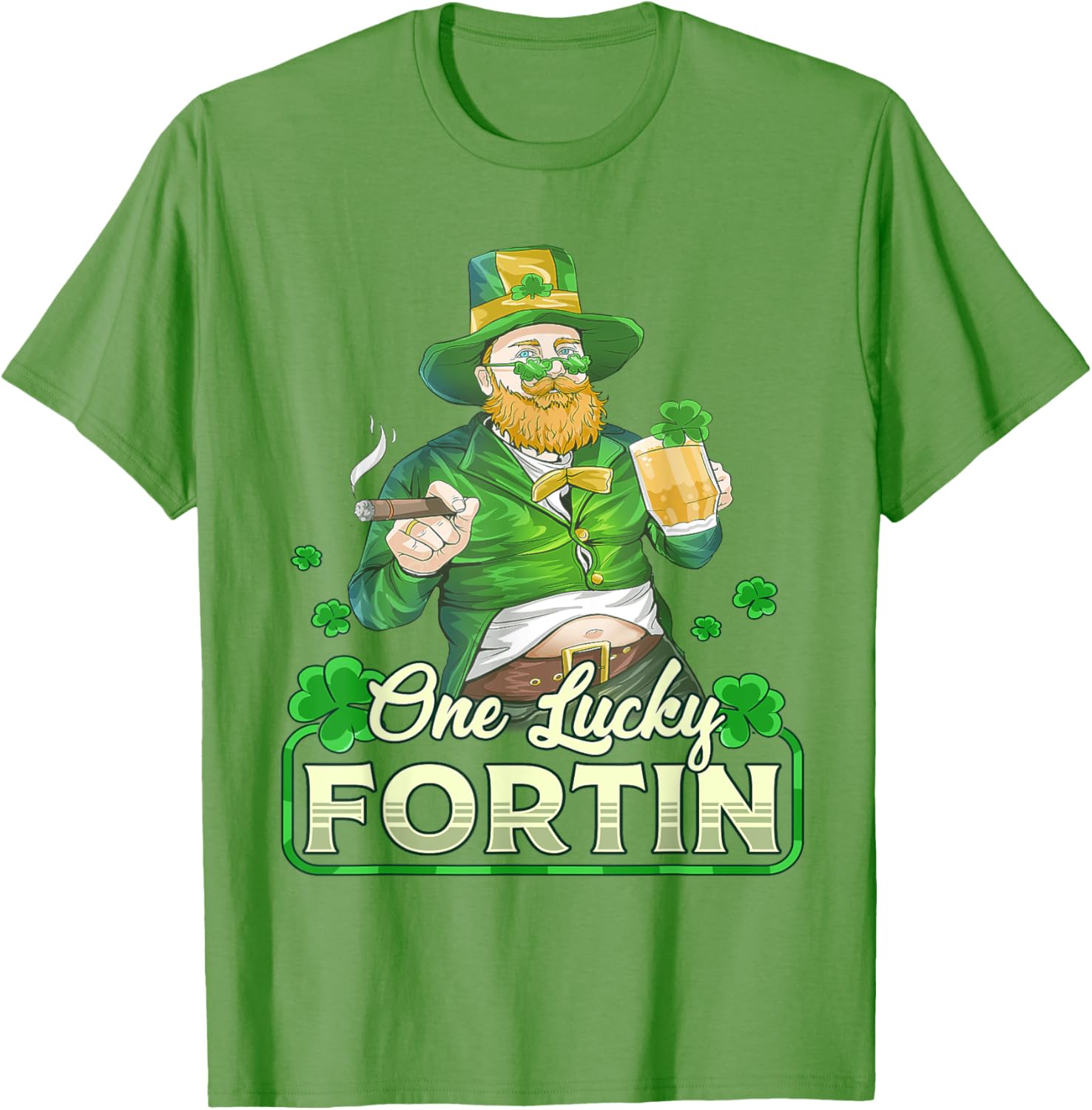 One Lucky Fortin St. Patrick's Day T-Shirt for the Whole Family - 7