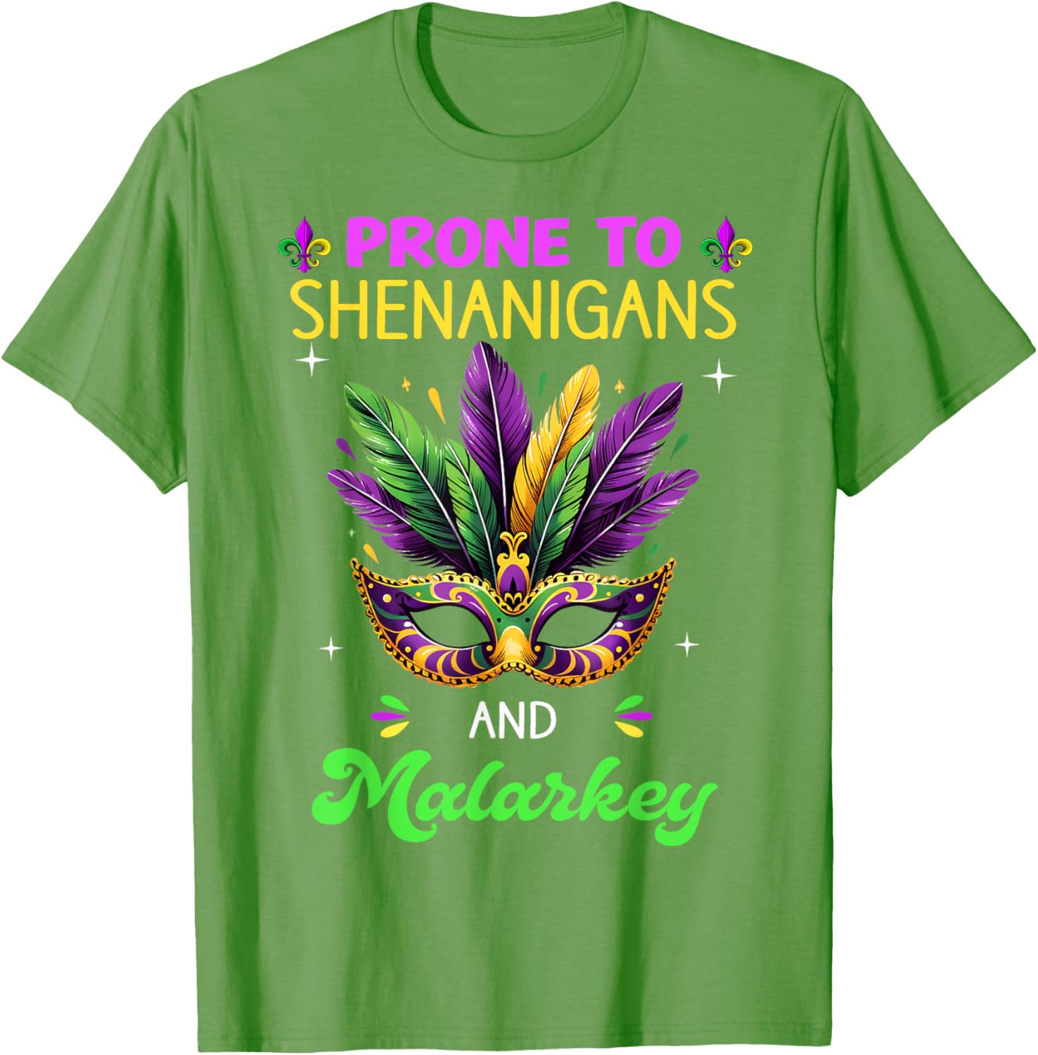 Mardi Gras Shenanigans T-Shirt for Men and Women - New Orleans Carnival Fun - 19