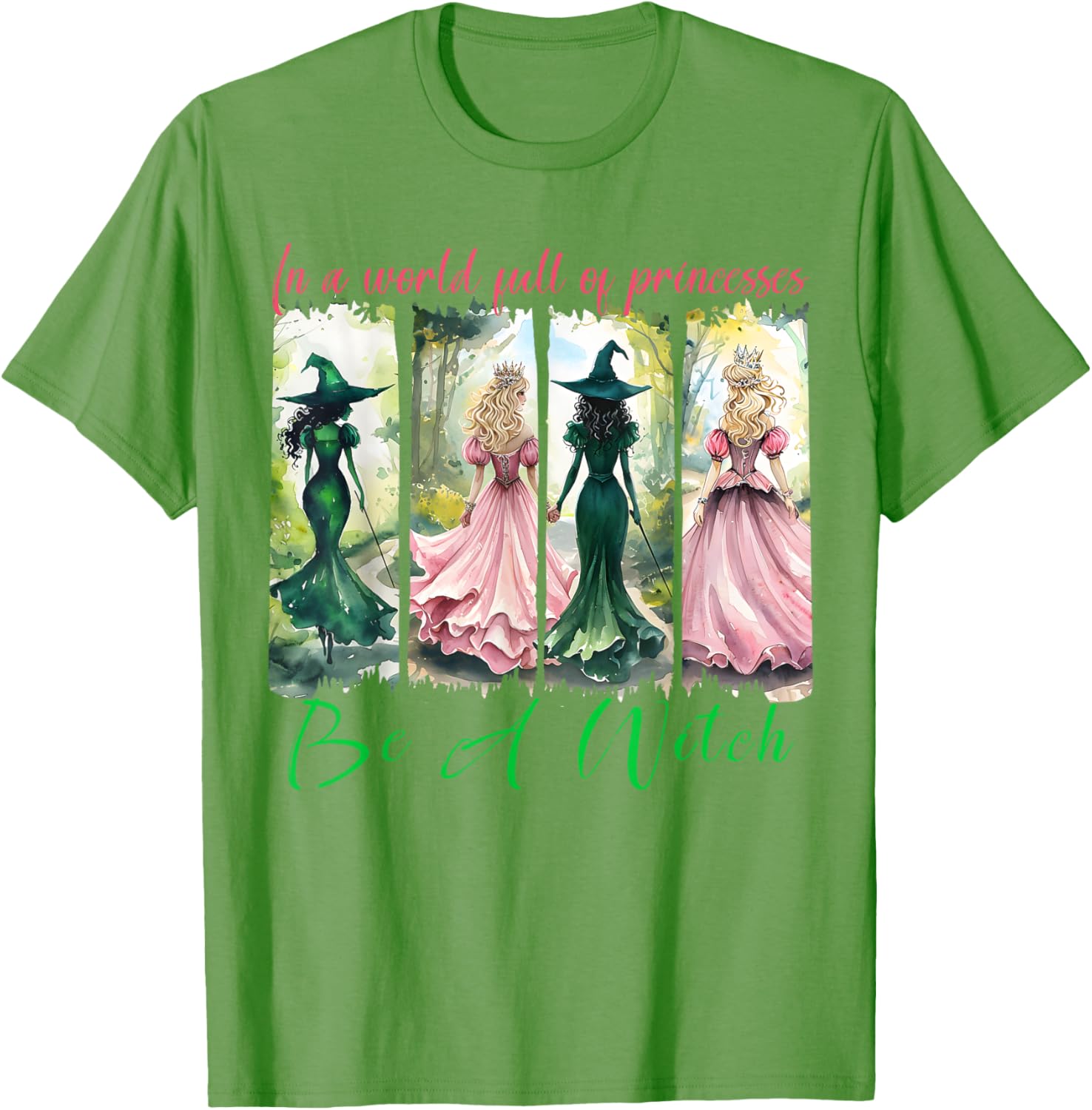 Be a Witch Not a Princess Halloween T-Shirt for Women Stylish Outfit - 26