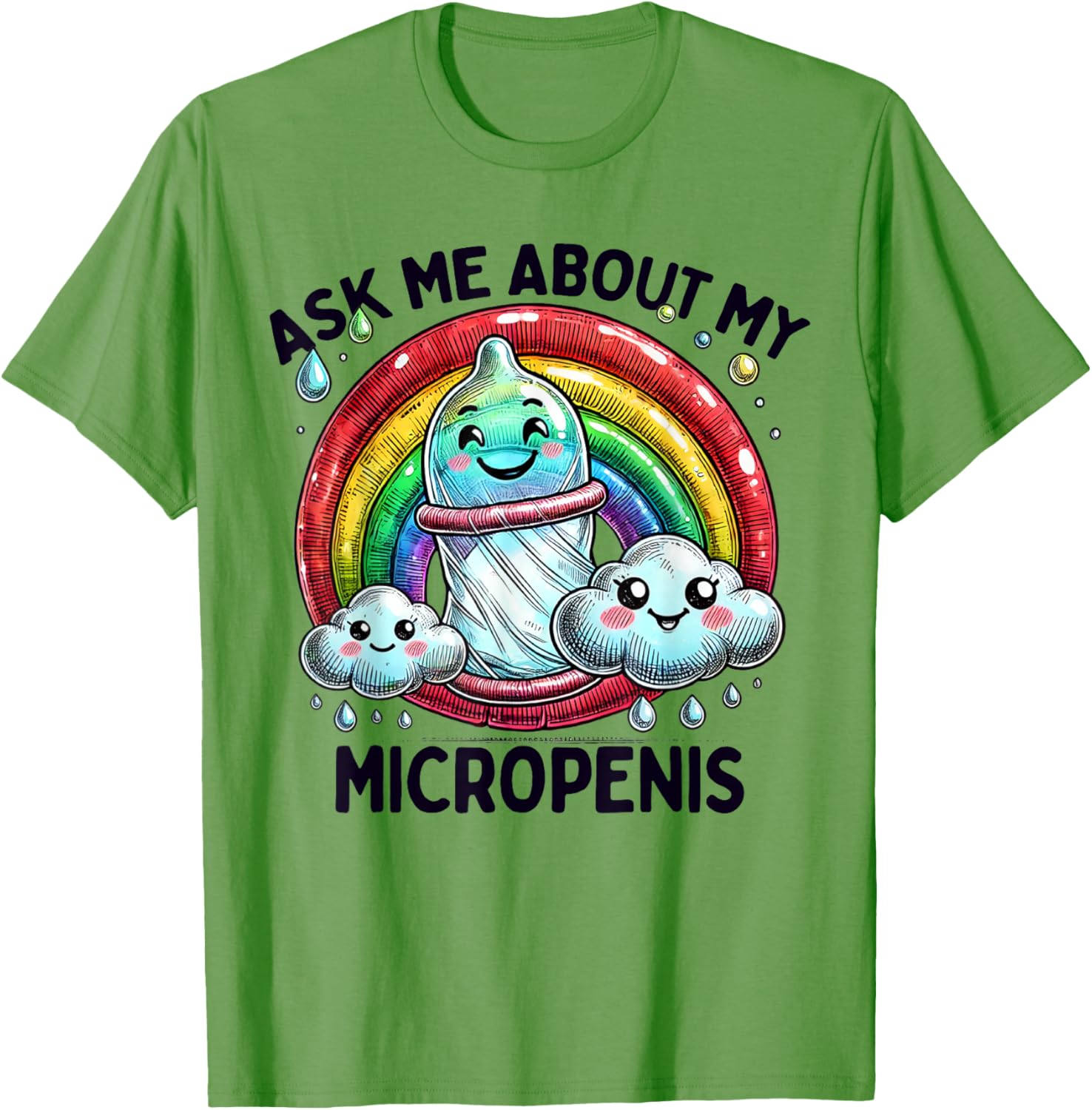 Funny Micropenis T-Shirt for Adults - Humorous Inappropriate Humor Shirt - 10