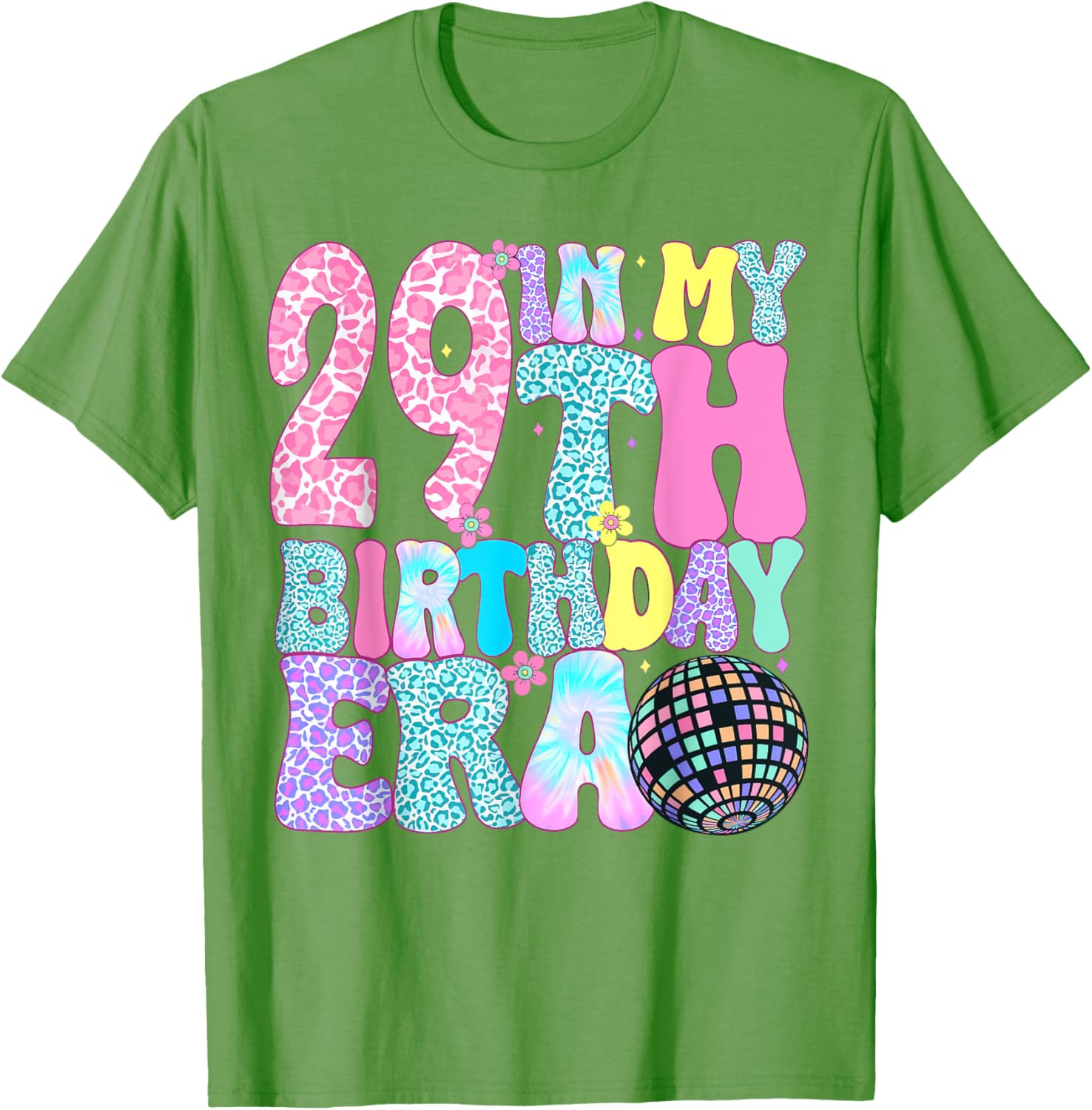 In My 29th Birthday Era T-Shirt for 29 Year Old Birthday Girl 1996 - 16
