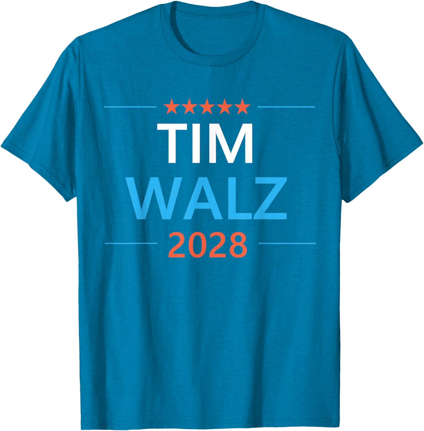 Tim Walz 2028 Presidential Campaign T-Shirt for Supporters and Fans - 8