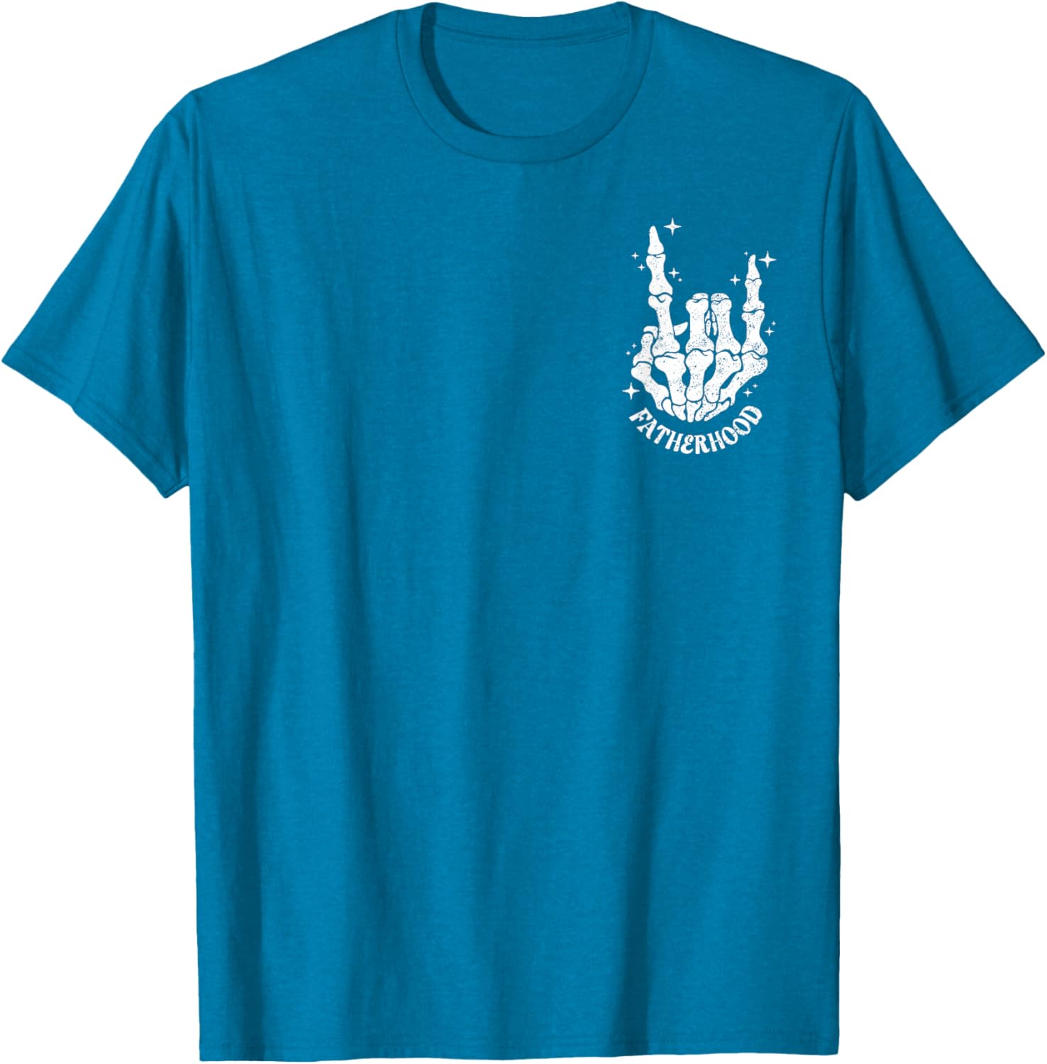 Funny Retro Skeleton Drinking Dad T-Shirt Perfect for Father's Day - 1