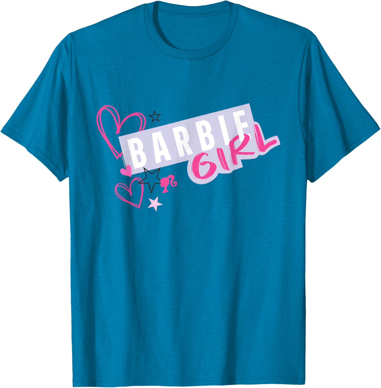 Barbie Girl and Hearts T-Shirt for Fun Fashionable Outfits - 3