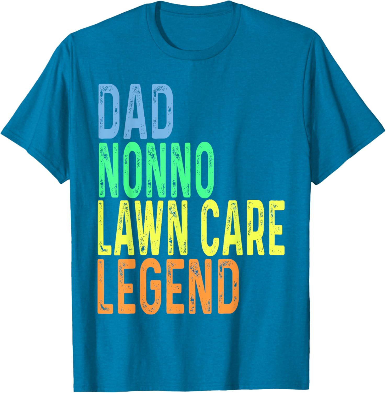 Funny Dad Nonno Lawn Care Legend T-Shirt for Grass Mowing Enthusiasts - 6