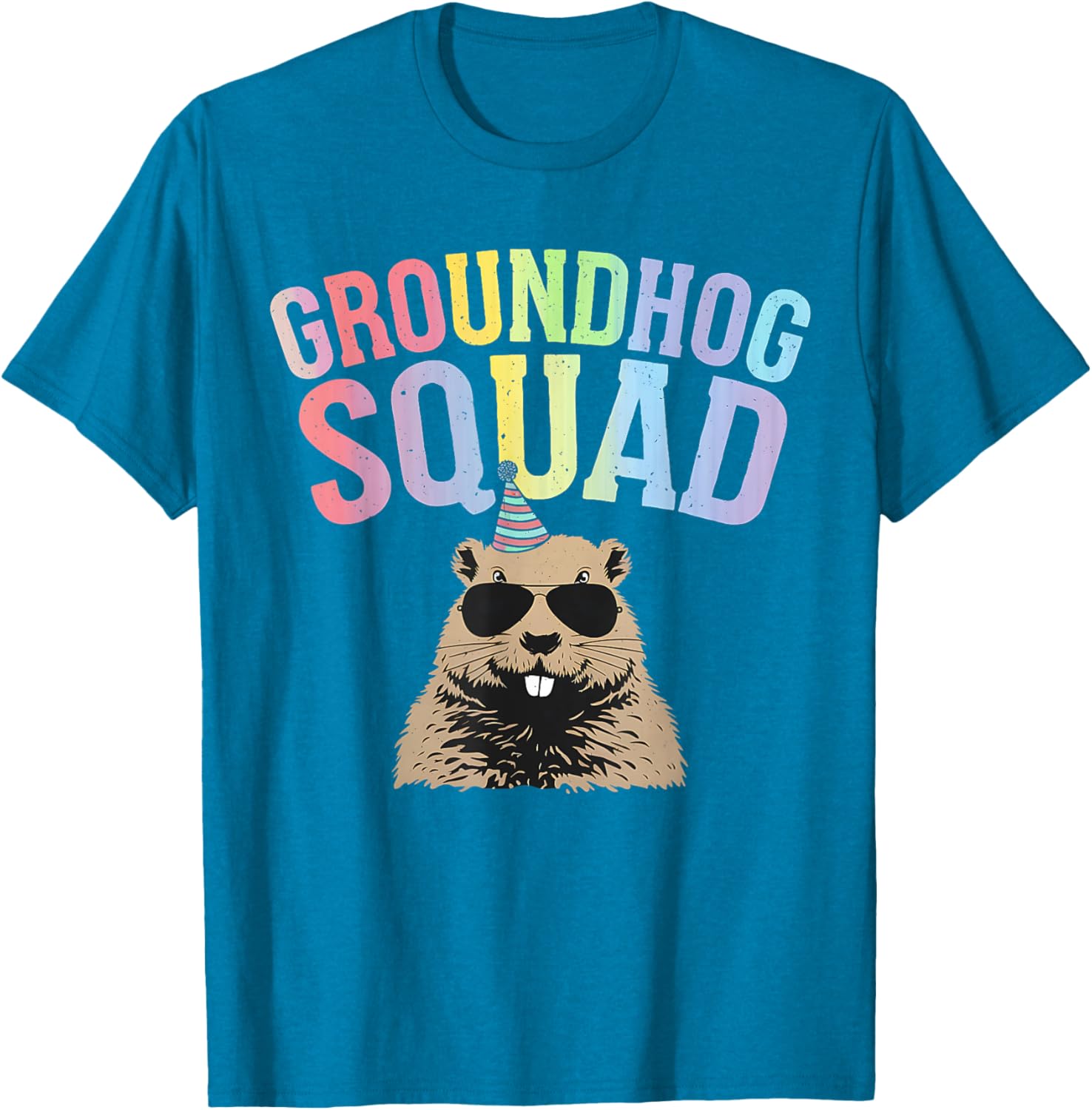 Funny Groundhog Squad T-Shirt for Happy Groundhog Day Family Fun - 4