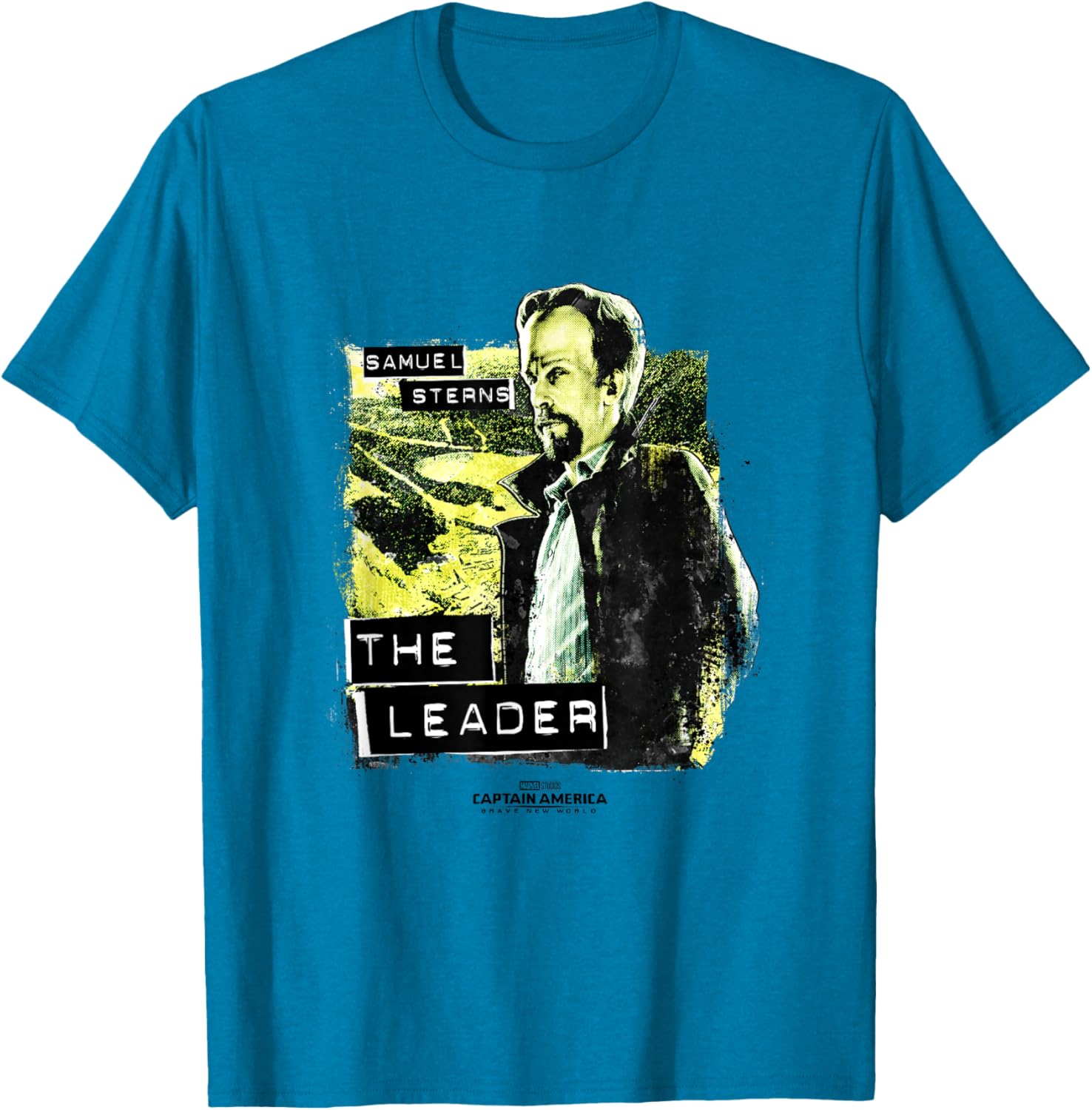 Marvel Captain America Brave New World Samuel Sterns Leader T-Shirt for Fans - 15