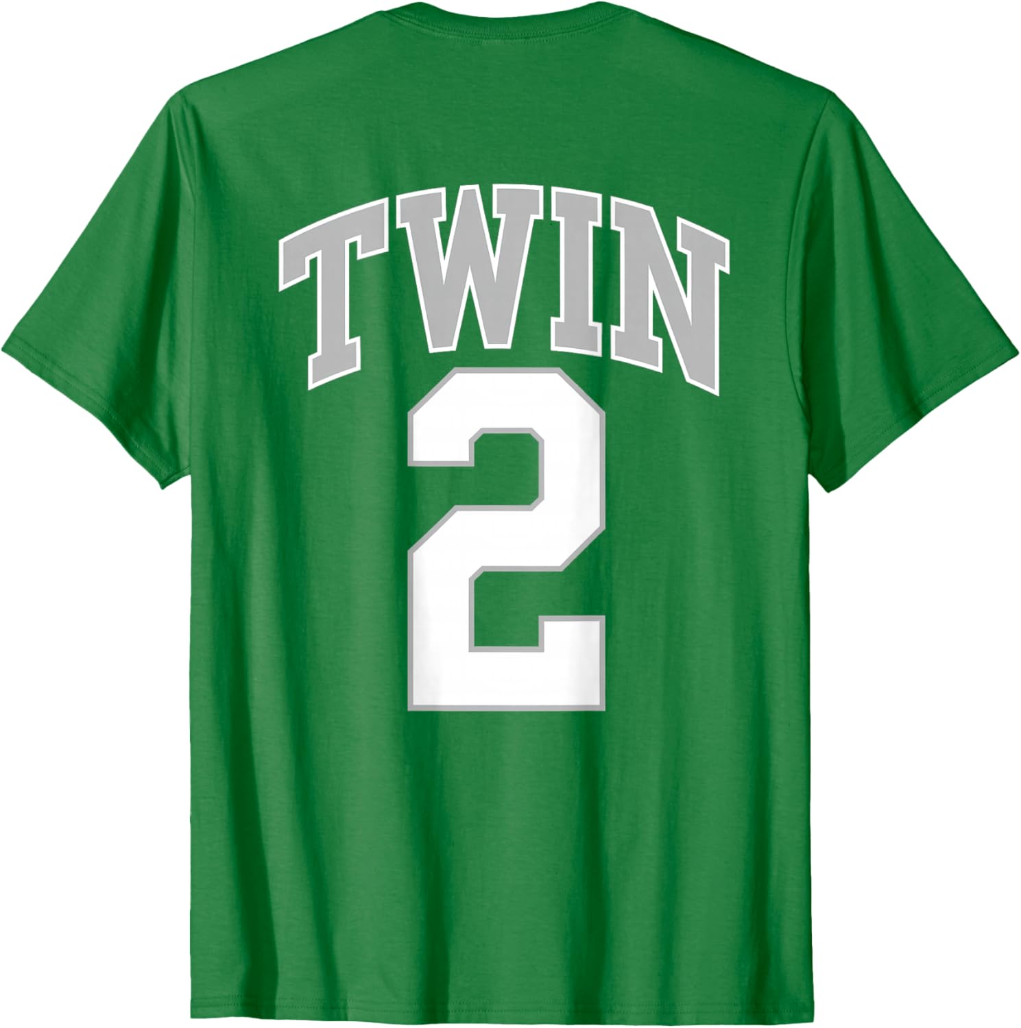 Matching Funny TWIN 1 and TWIN 2 Adult and Kids Jerseys T-Shirt Set - 12