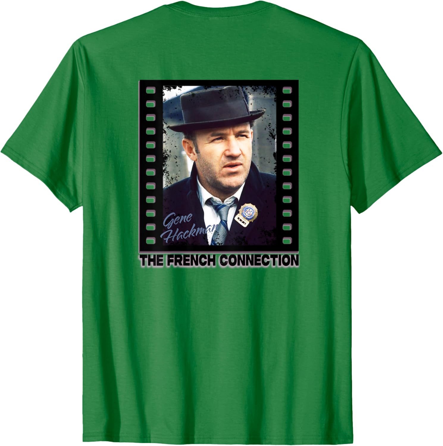 Gene Hackman Back Printed T-Shirt for Cool Casual Style and Comfort - 17