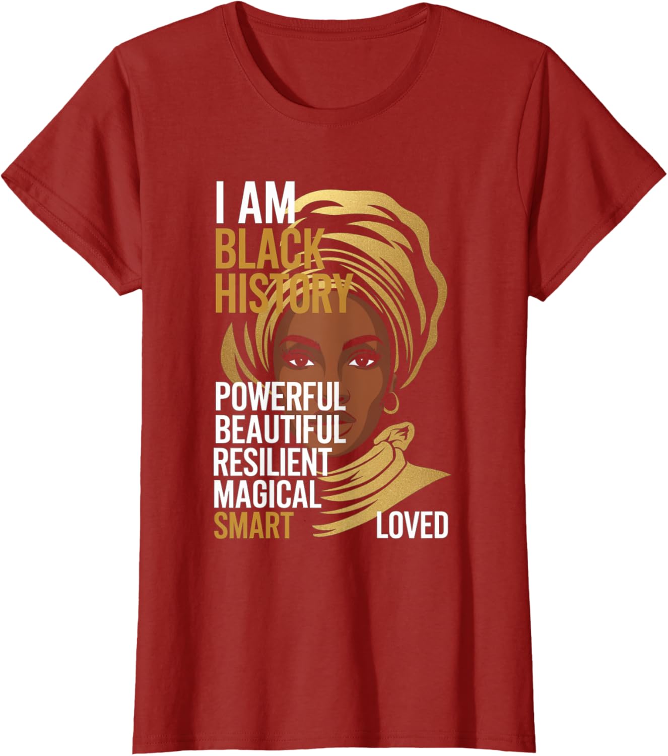 Empowering Black Women Girls T-Shirt for Black History Month Celebration - 4
