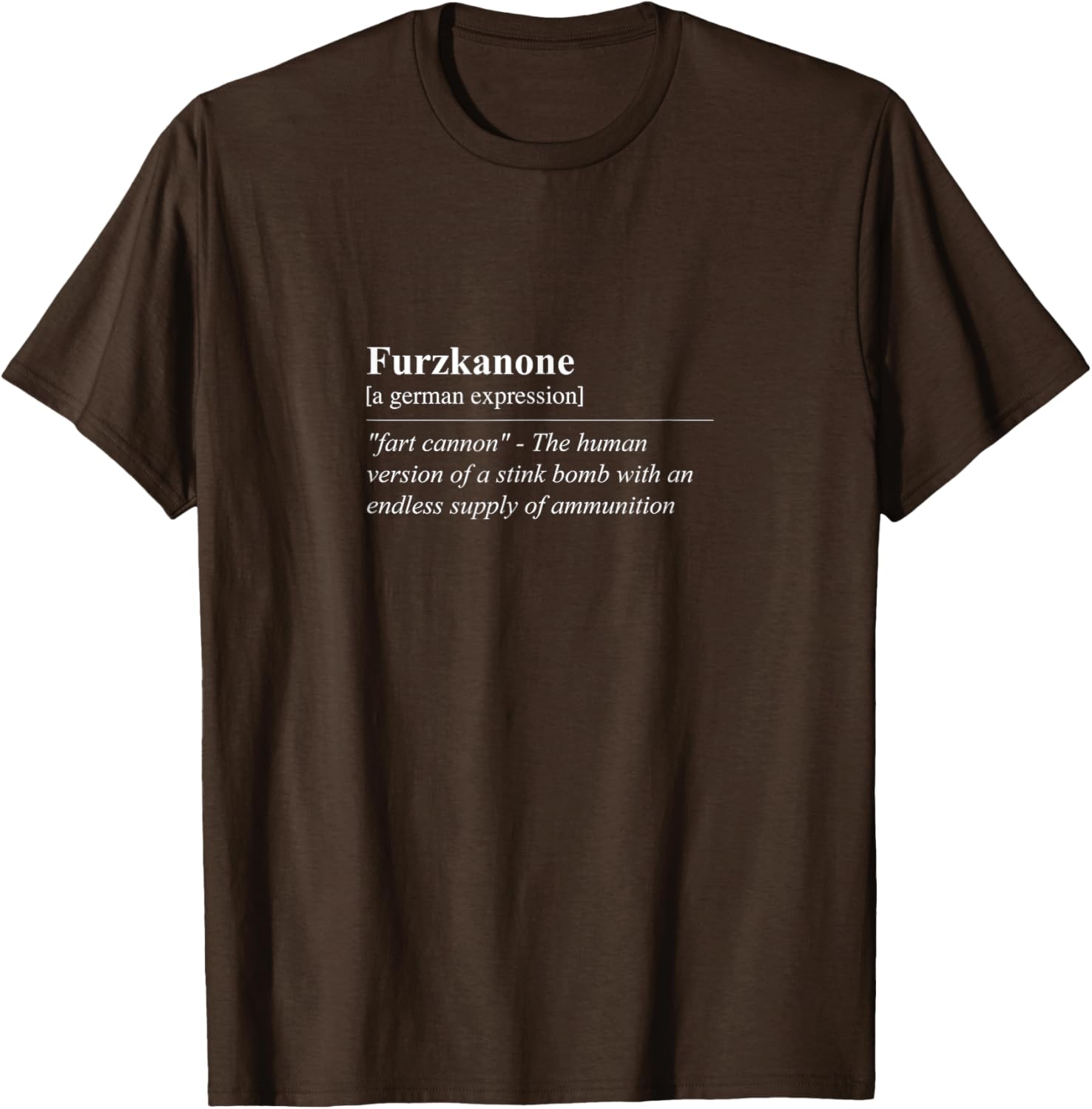 Funny Furzkanone T-Shirt - Quirky German Phrase Tee for Laughs - 15