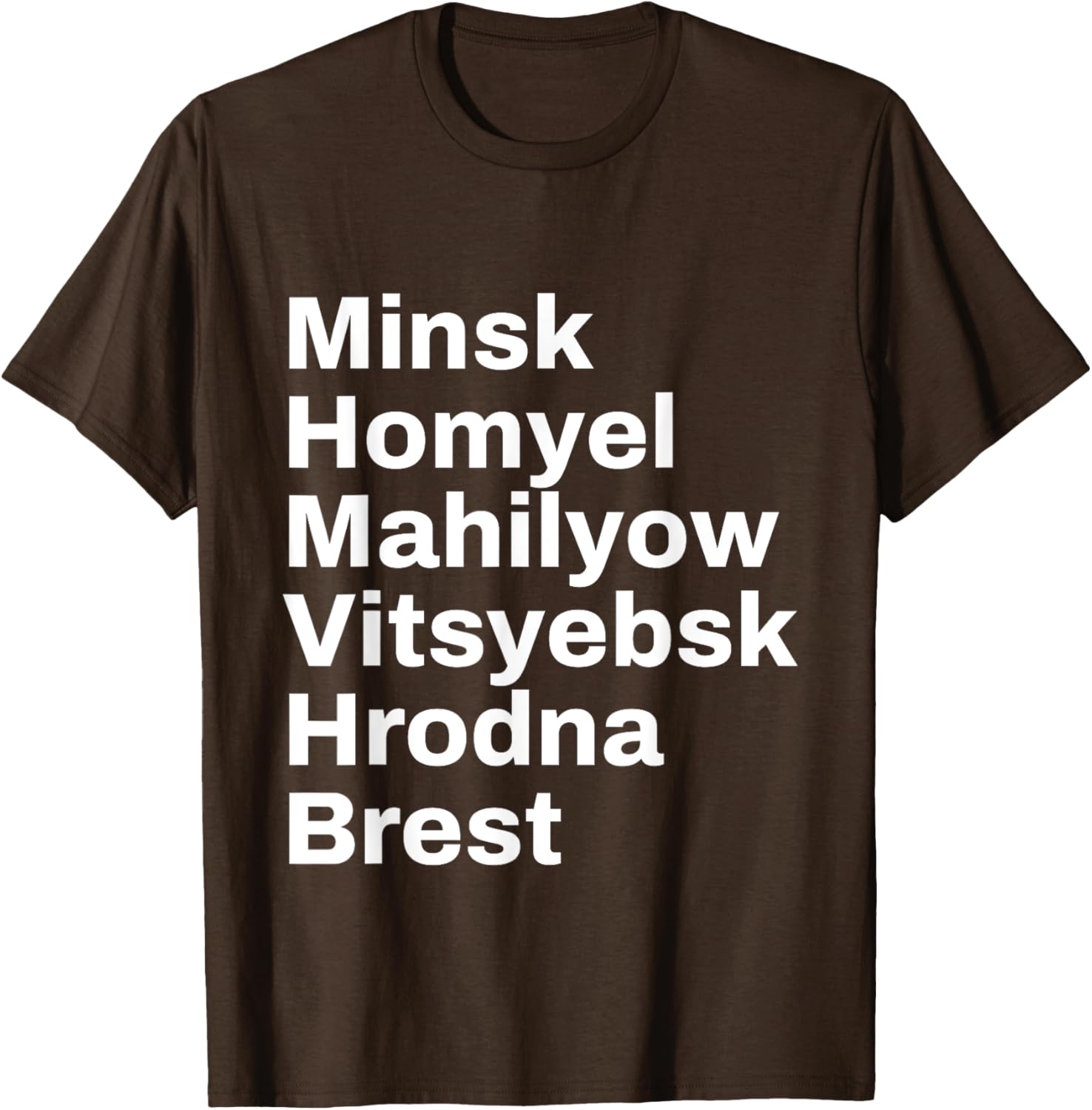 Belarus Cities Travel T-Shirt Perfect for Adventurers and Travelers - 4