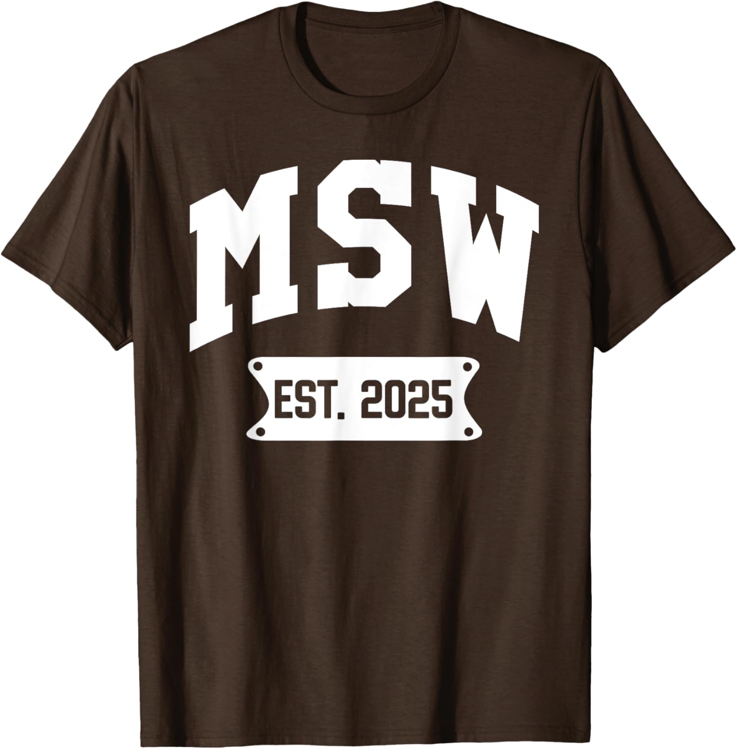 MSW 2025 Graduation T-Shirt for Master of Social Work Alumni - 15