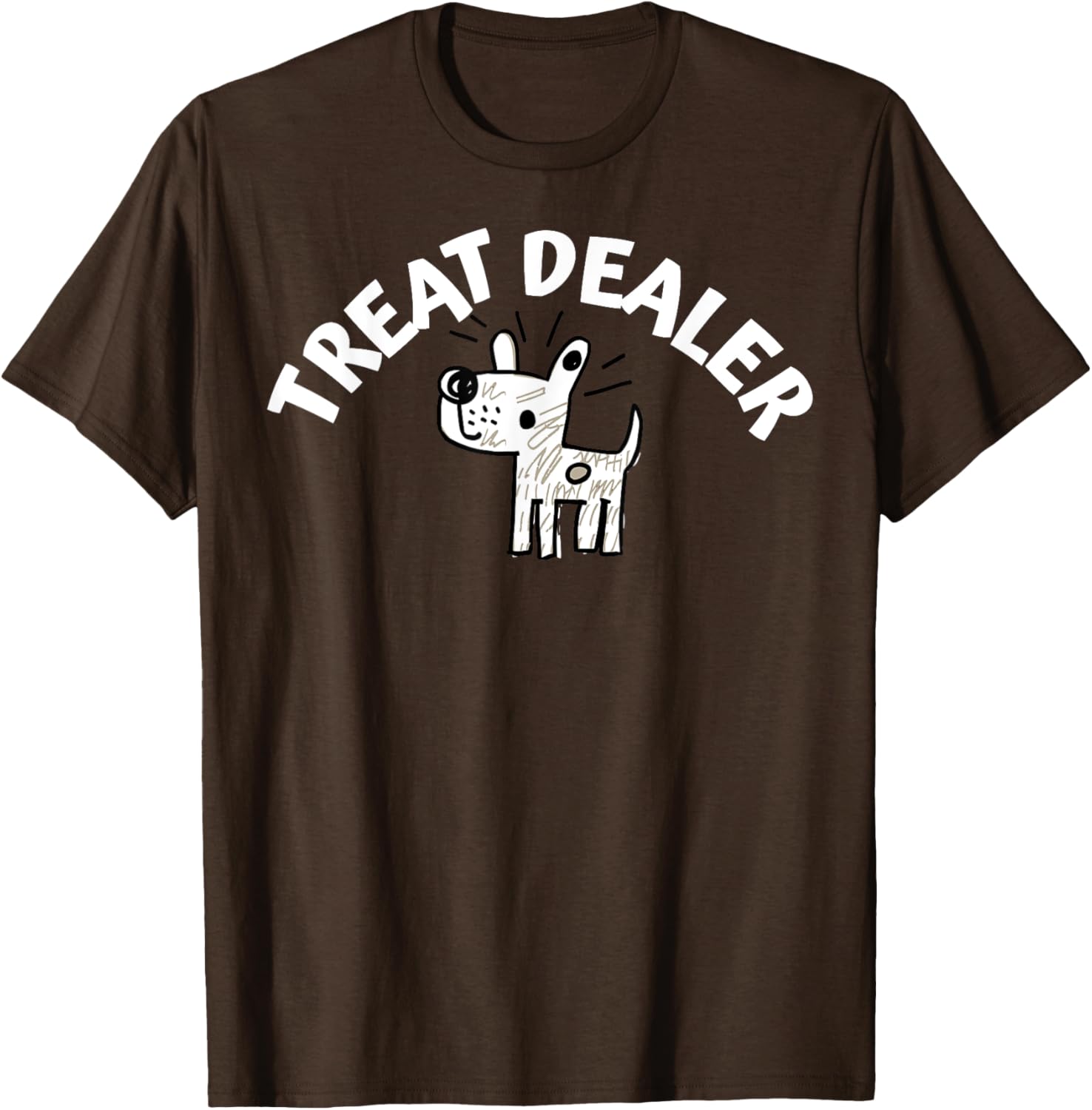 Funny Dog Treat Dealer T-Shirt for Dog Lovers and Owners - 15