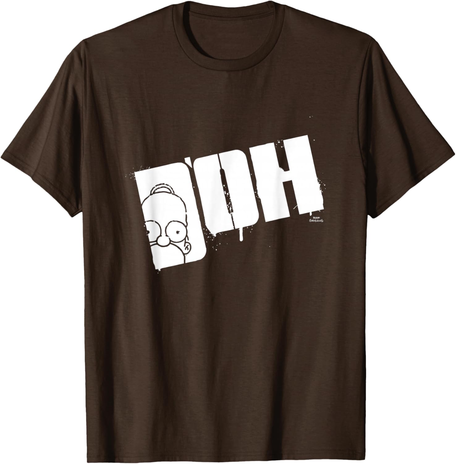 Homer D'Oh Distressed T-Shirt for Fans of The Simpsons and Casual Style - 3