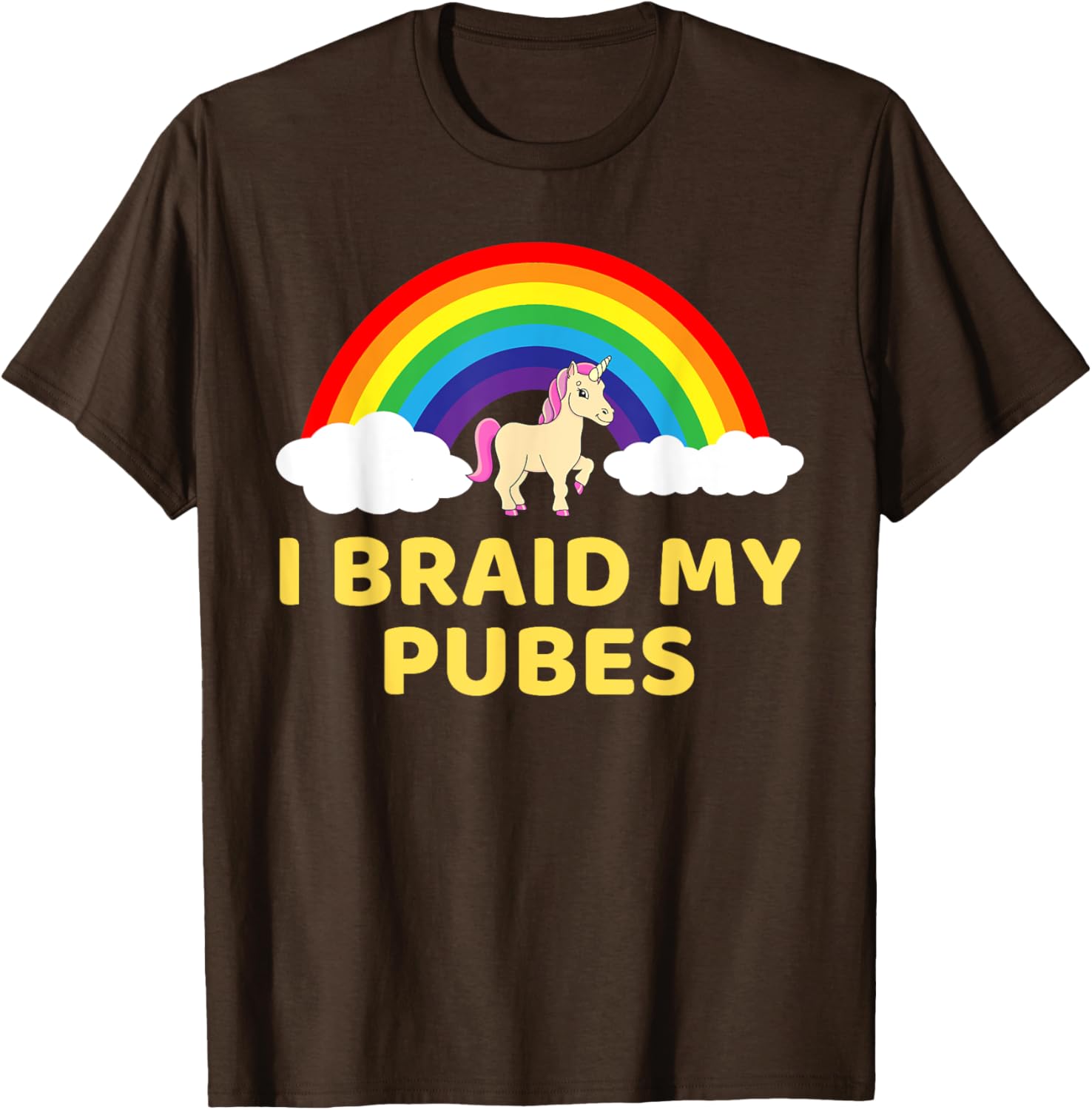 Whimsical I Braid My Pubes T-Shirt for Fun and Unique Style - 2