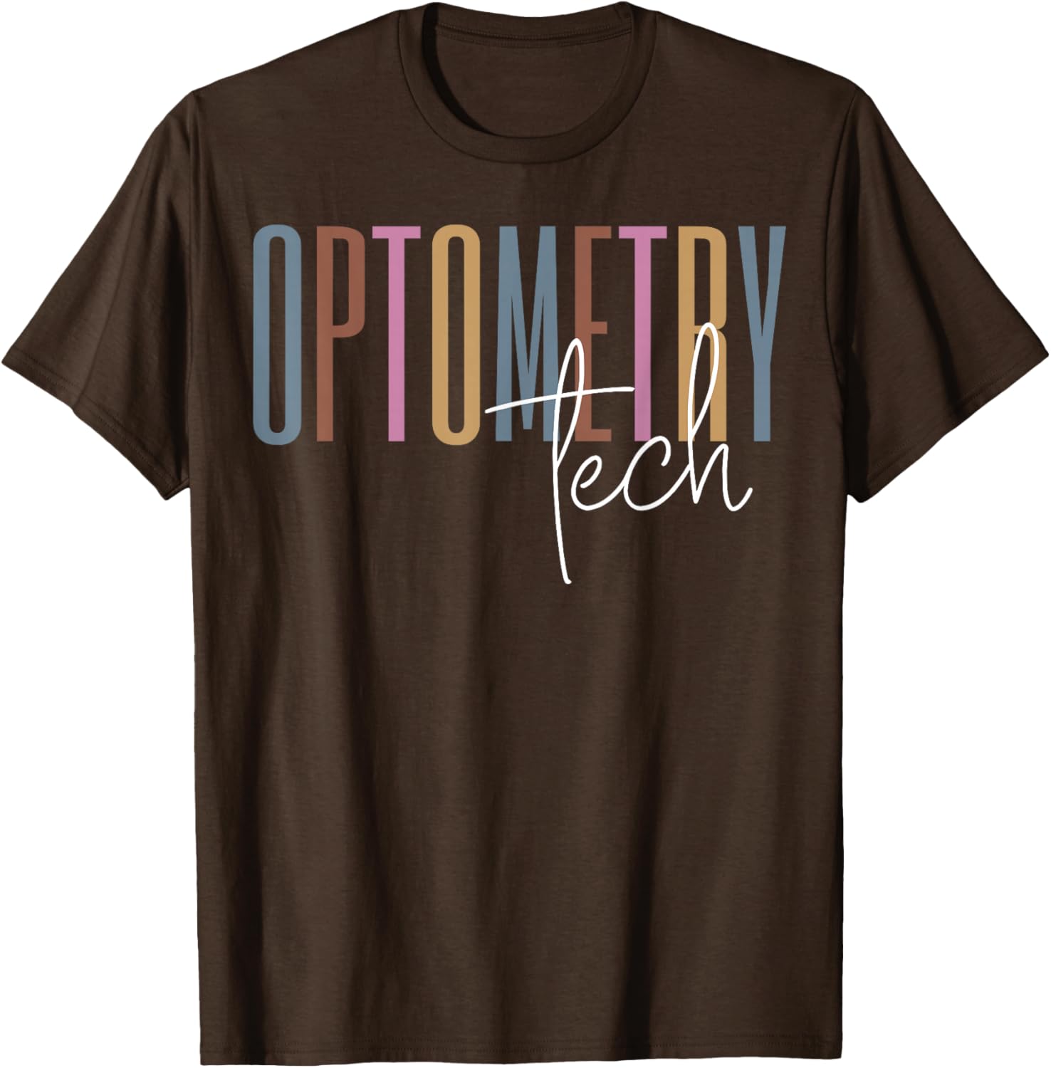 Retro Optometry Tech T-Shirt for Optometrists and Ophthalmologists - 8